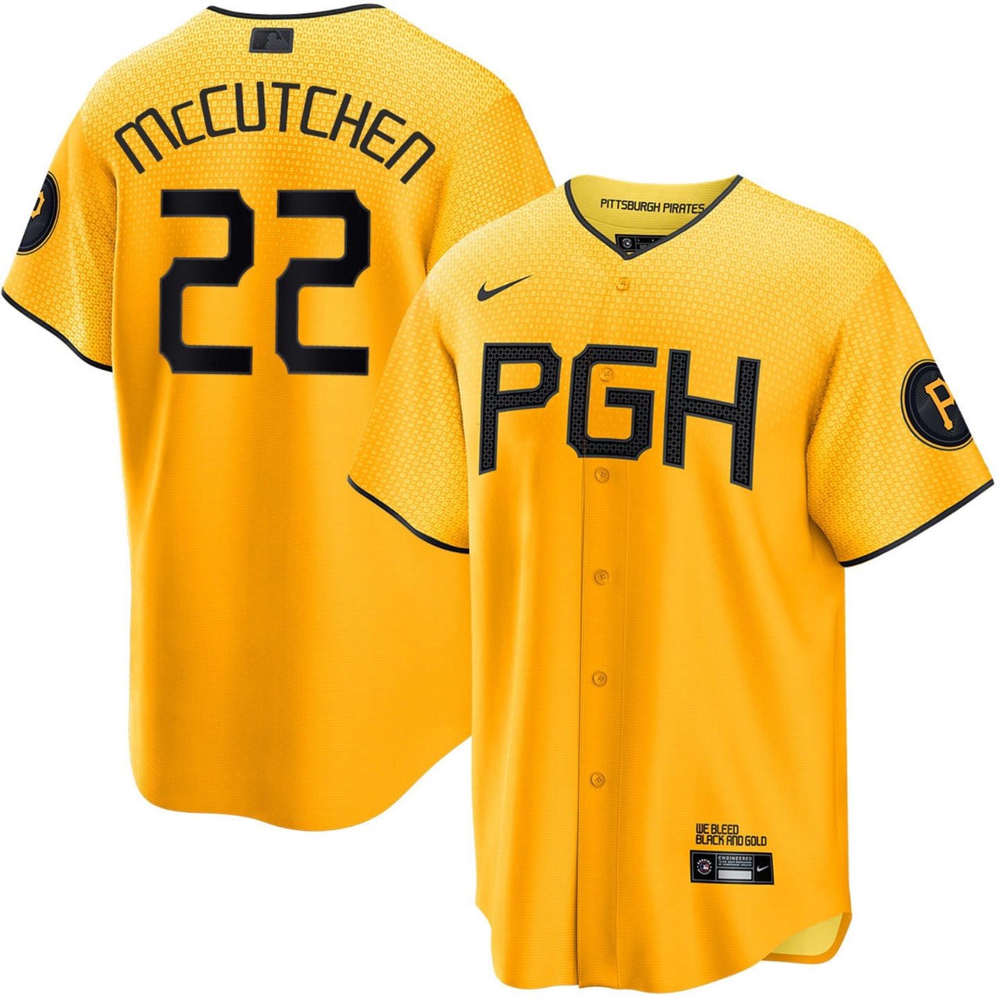 MLB Andrew McCutchen Pittsburgh Pirates 22 Jersey
