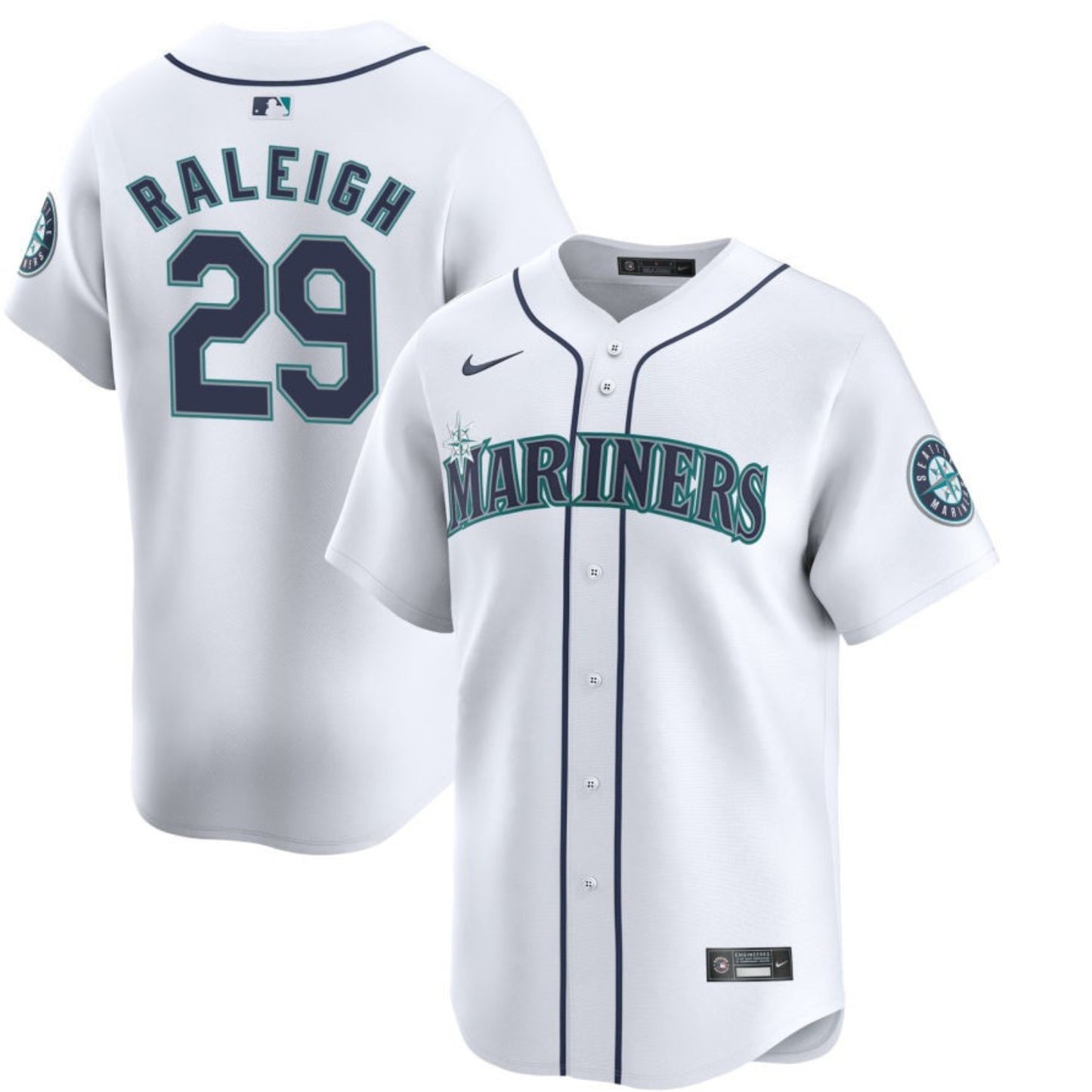 MLB Cal Raleigh Seattle Mariners 29 Jersey