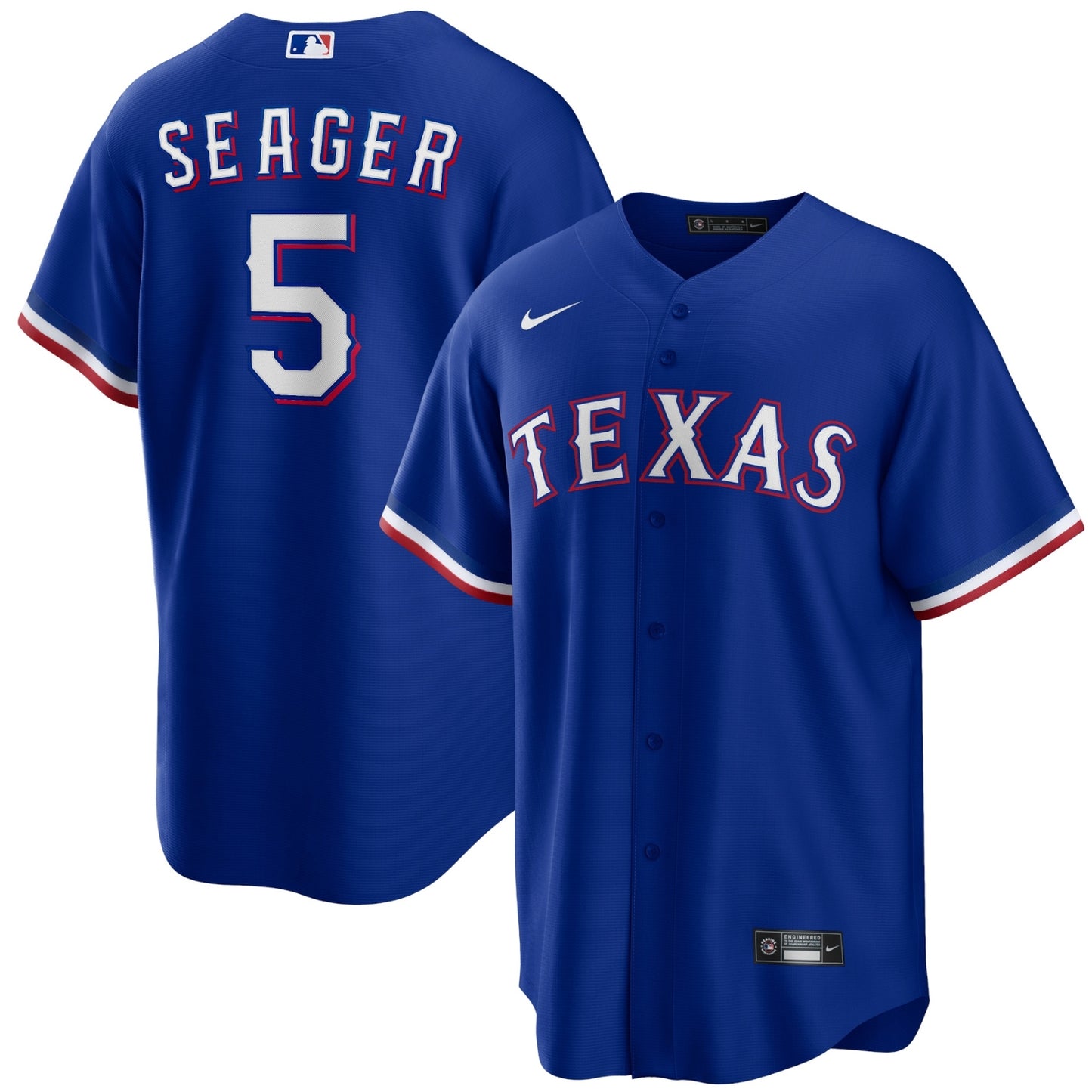 MLB Corey Seager Texas Rangers 5 Jersey