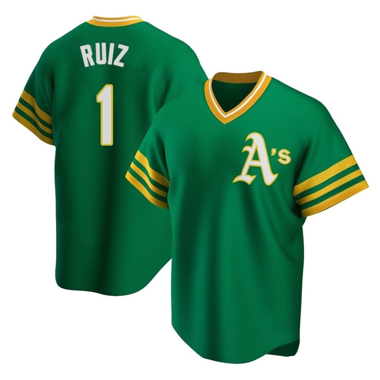 MLB Esteury Ruiz Athletics 1 Jersey