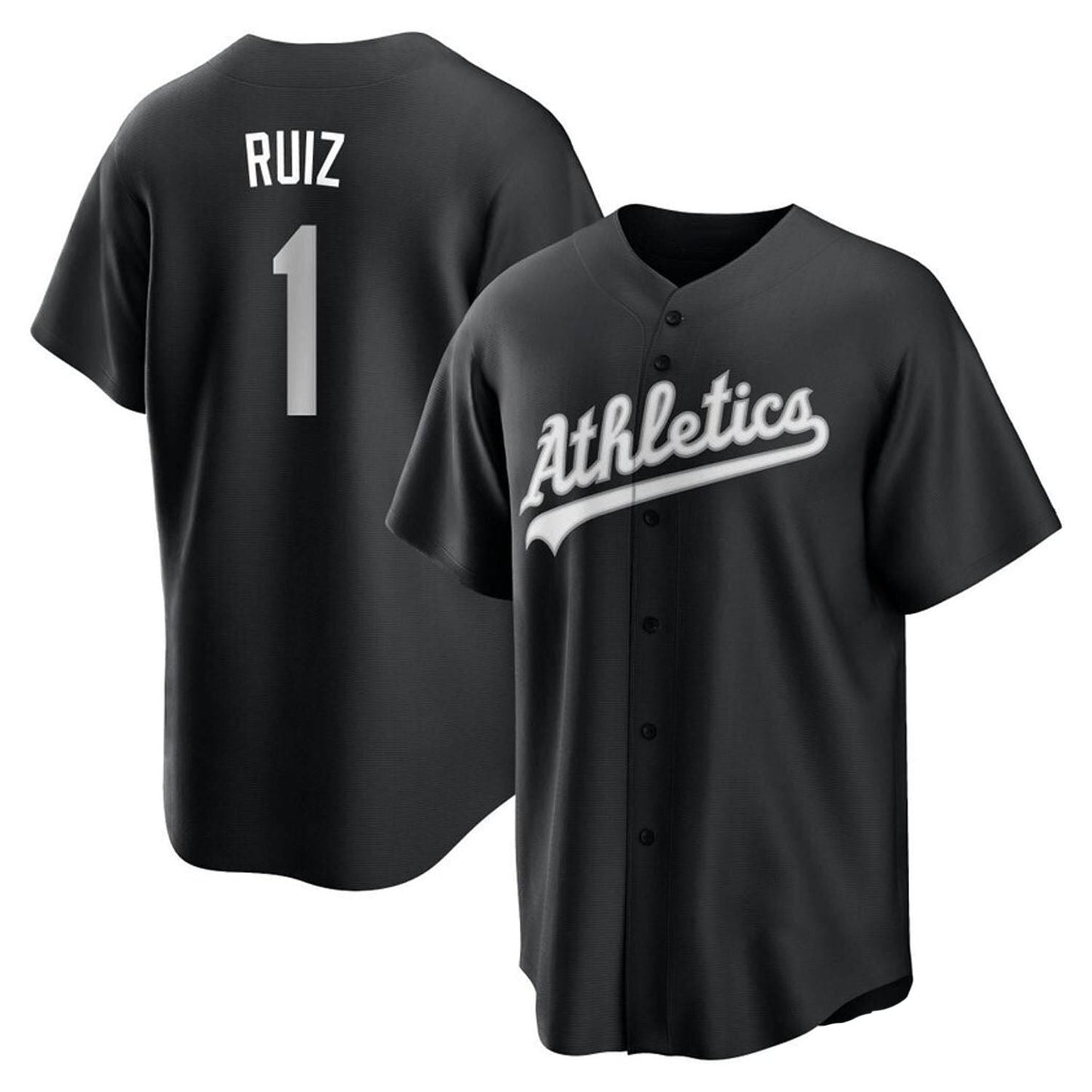 MLB Esteury Ruiz Athletics 1 Jersey