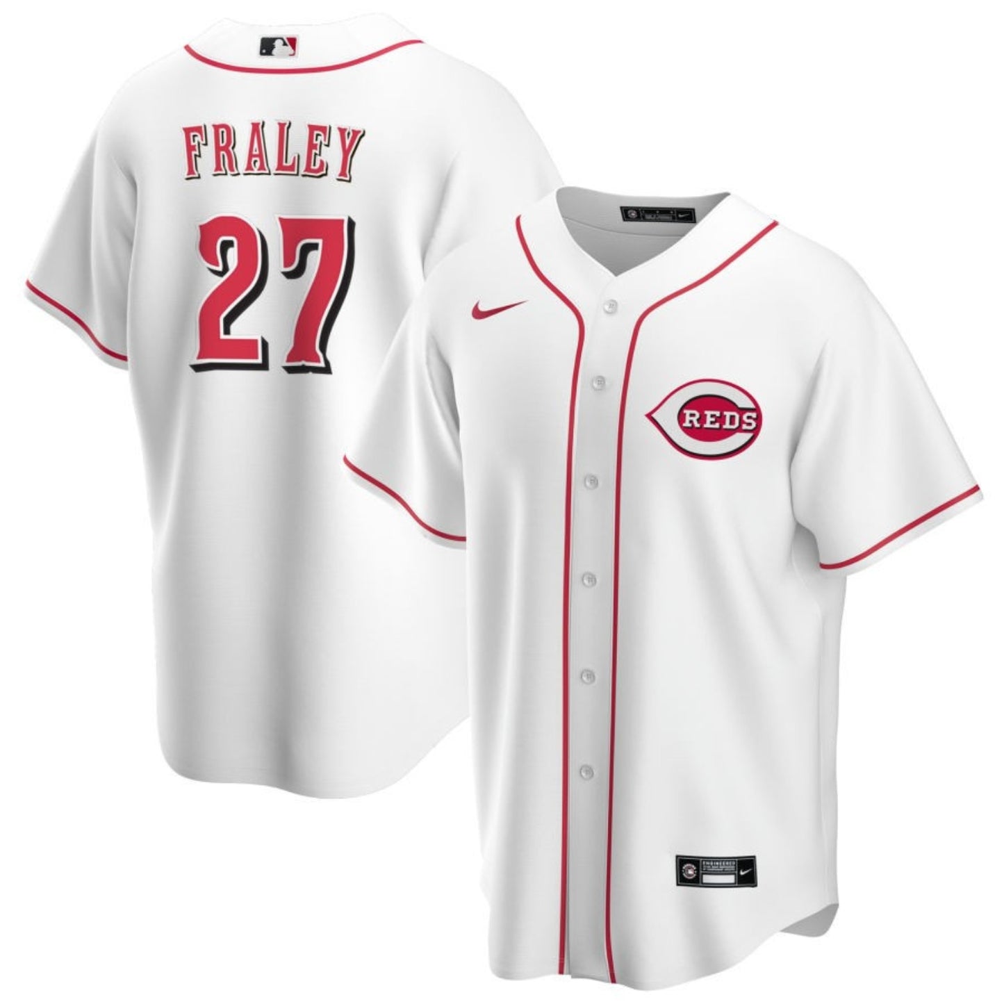 MLB Jake Fraley Cincinnati Reds 27 Jersey