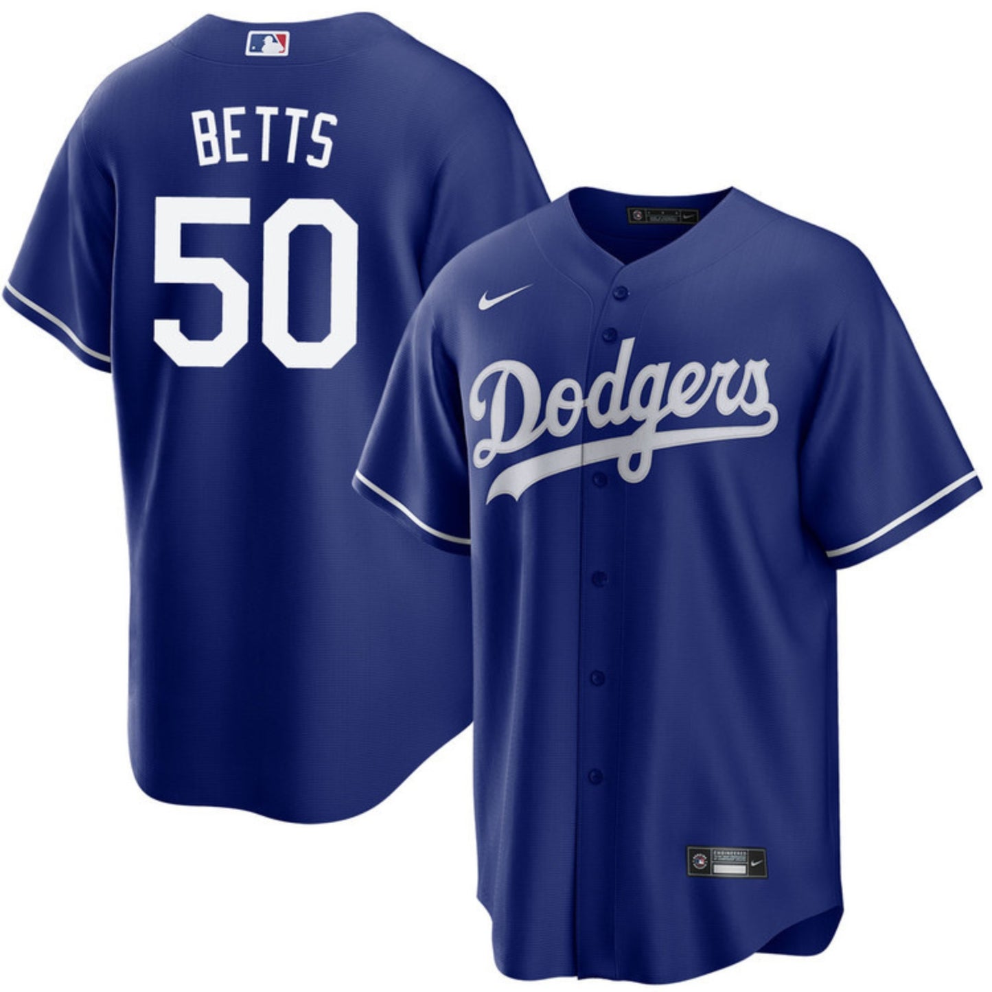 MLB Mookie Betts Los Angeles Dodgers 50 Jersey