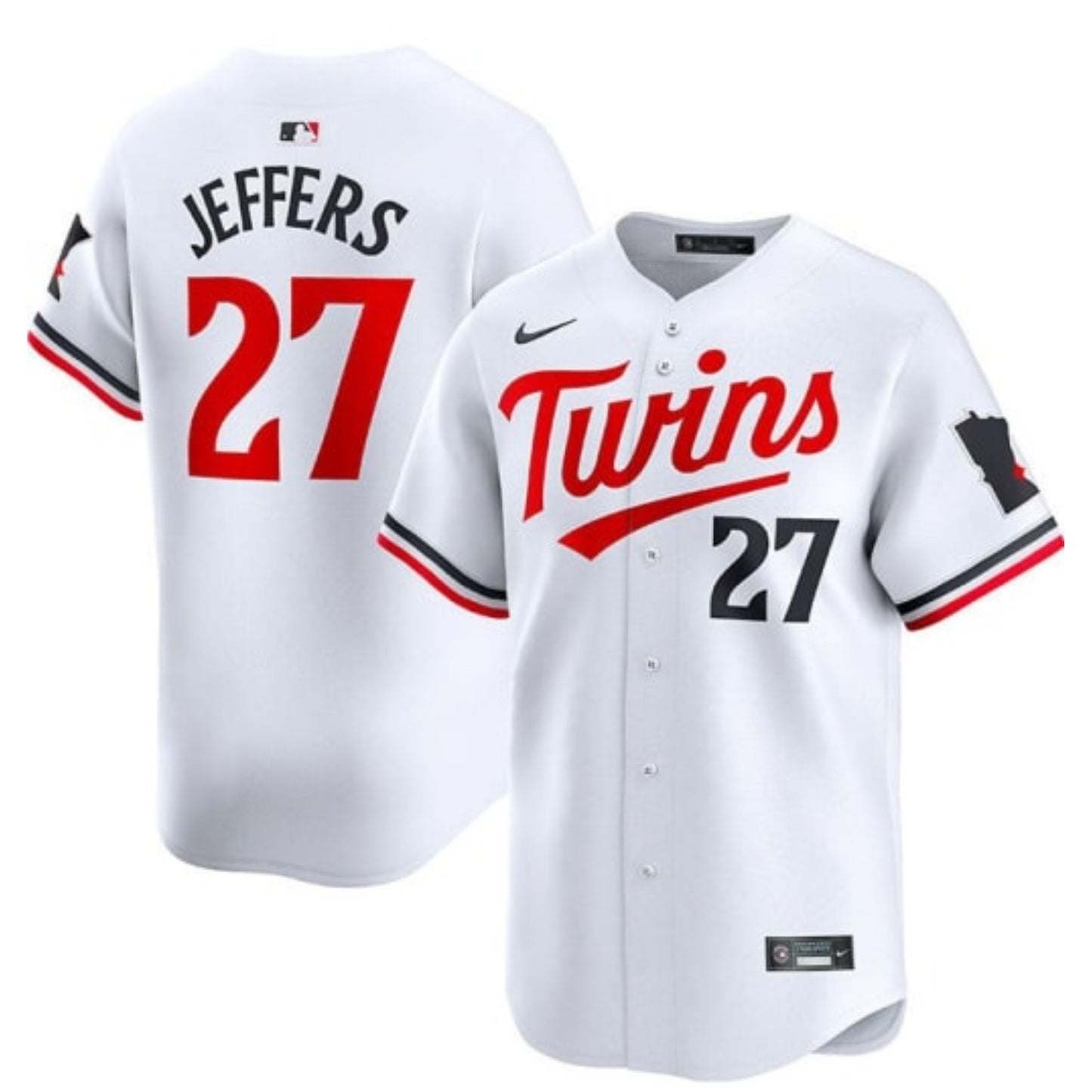 MLB Ryan Jeffers Minnesota Twins 27 Jersey