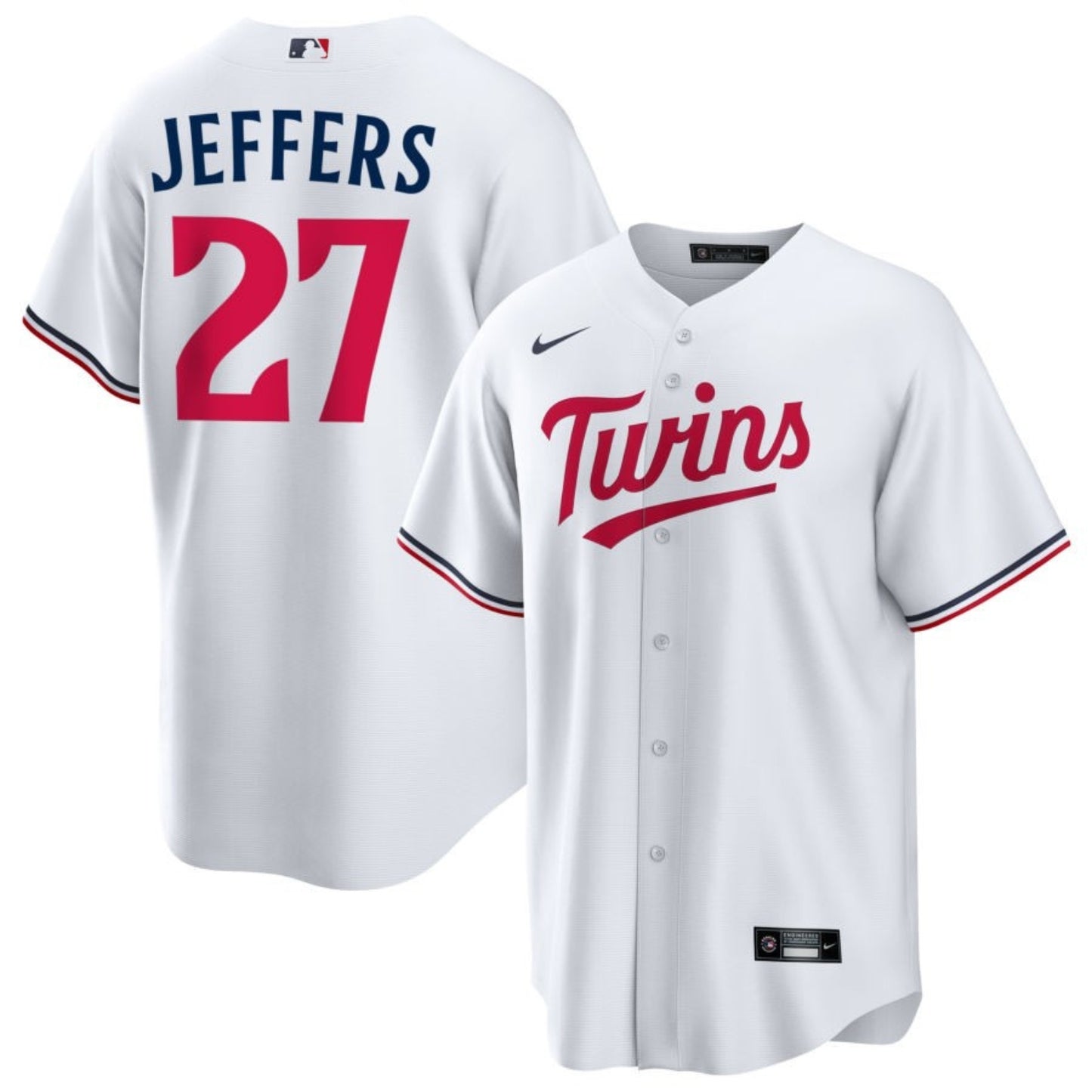 MLB Ryan Jeffers Minnesota Twins 27 Jersey