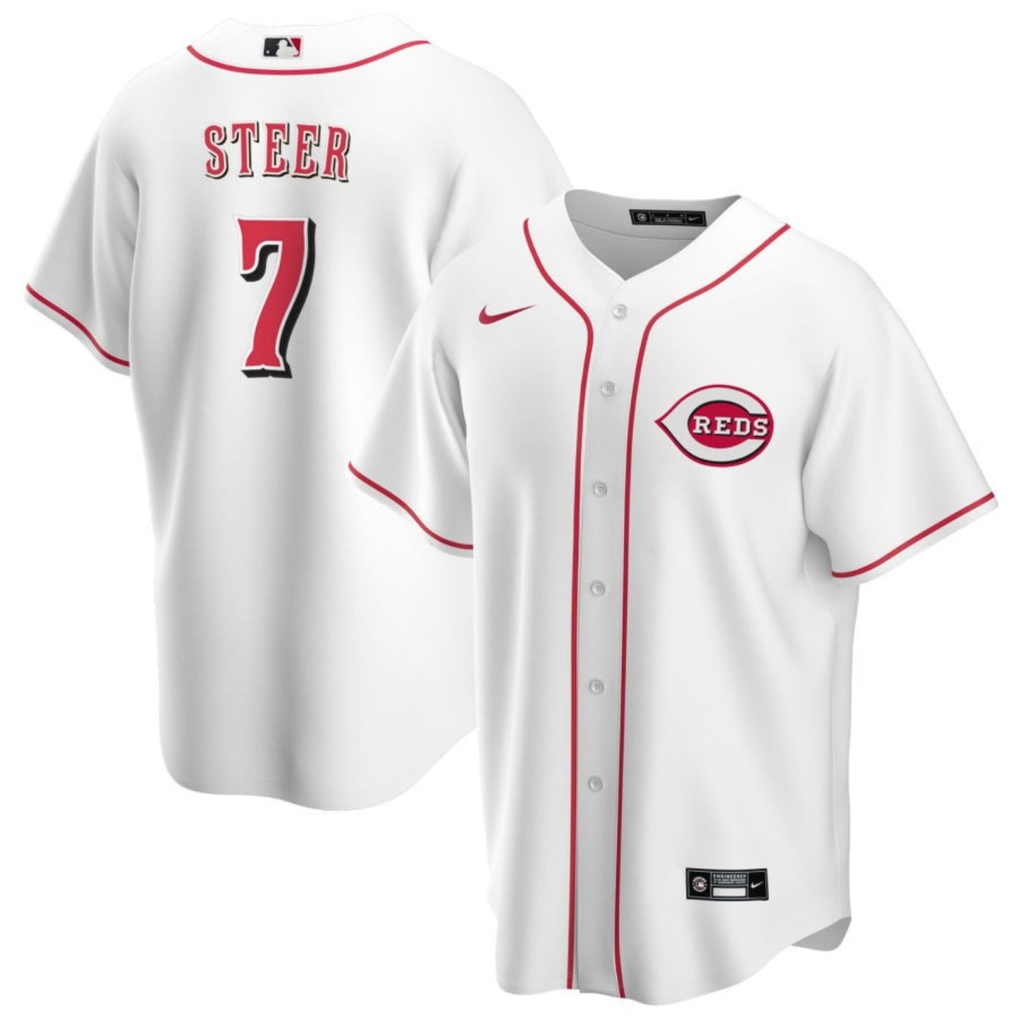 MLB Spencer Steer Cincinnati Reds 7 Jersey