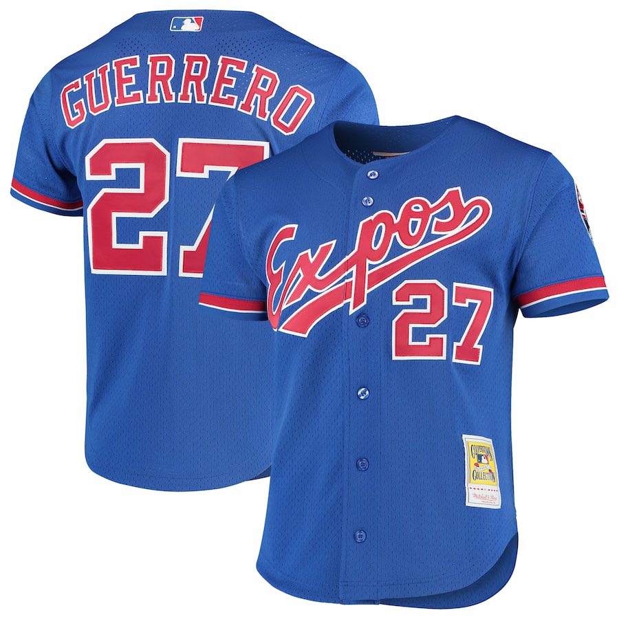MLB Vladimir Guerrero Montreal Expos 27 Jersey