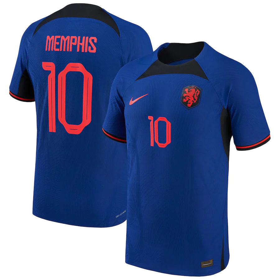 Memphis Depay Netherlands 10 FIFA World Cup Jersey