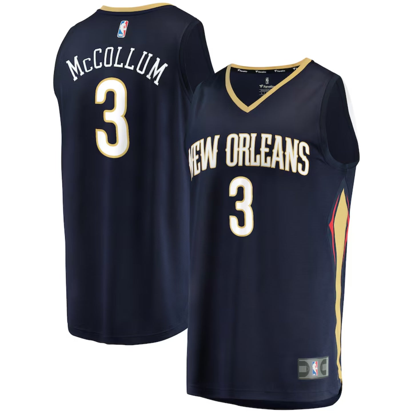 NBA CJ McCollum New Orleans Pelicans 3 Jersey