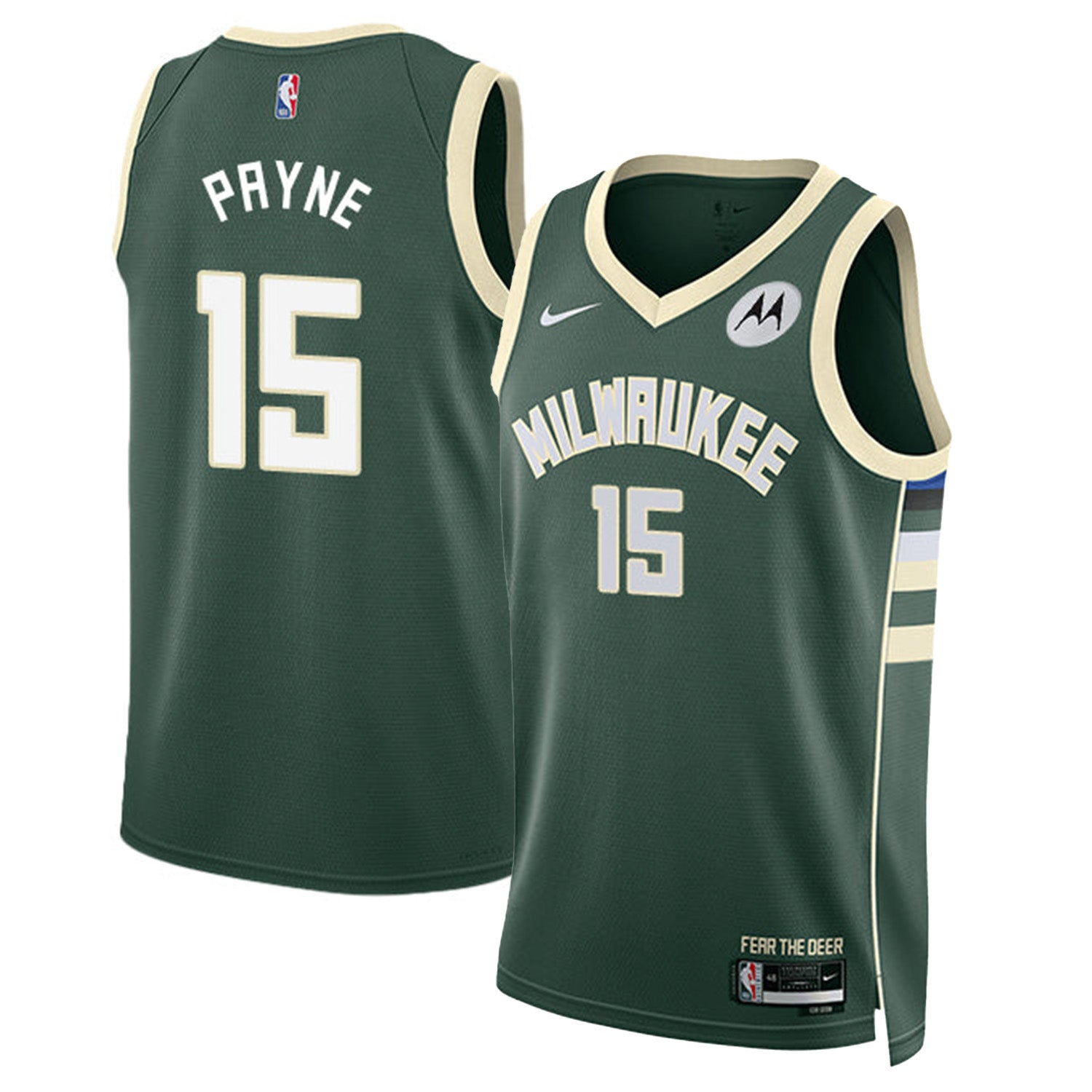 NBA Cameron Payne Milwaukee Bucks 15 Jersey The Jersey King