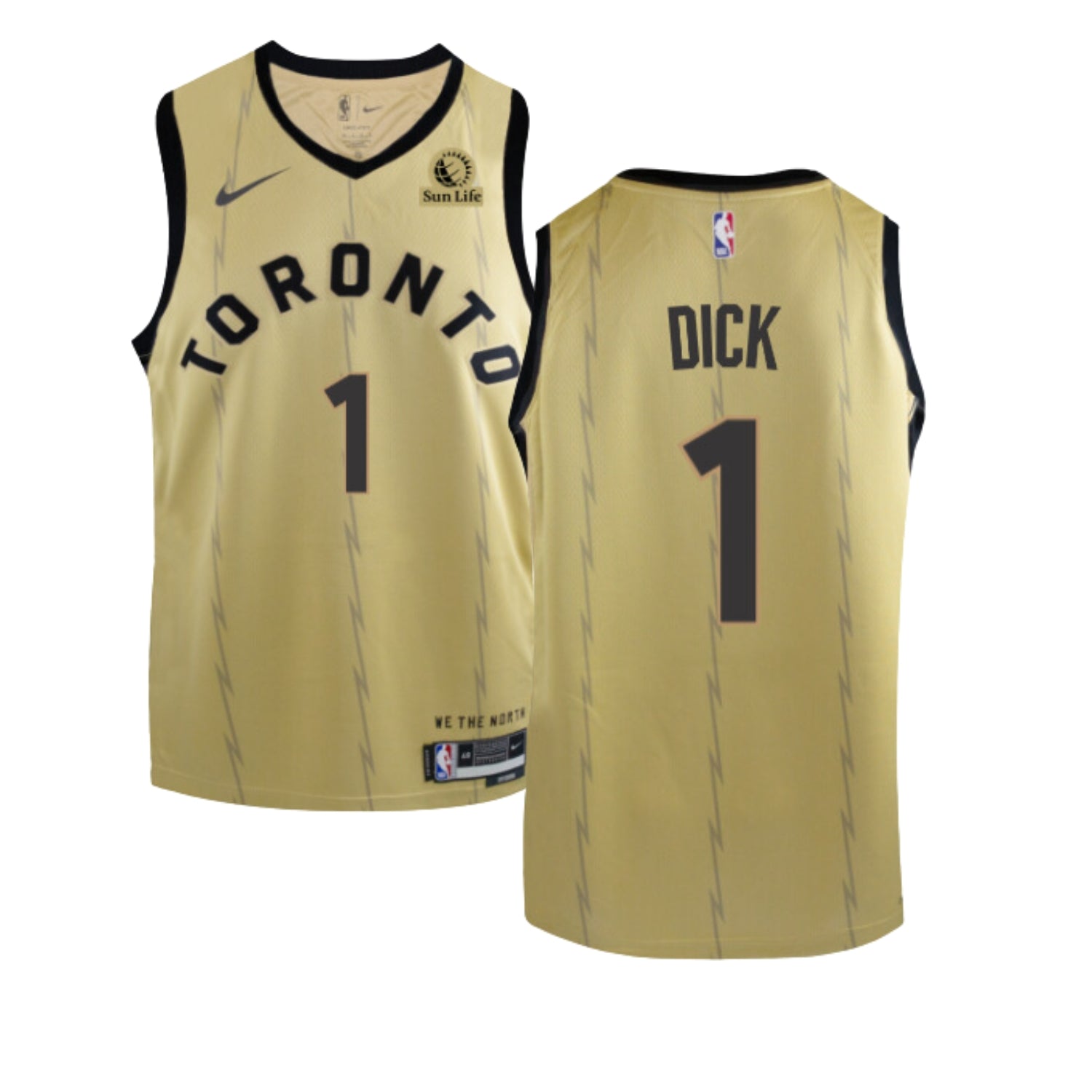 NBA Gradey Dick Toronto Raptors 1 Jersey The Jersey King