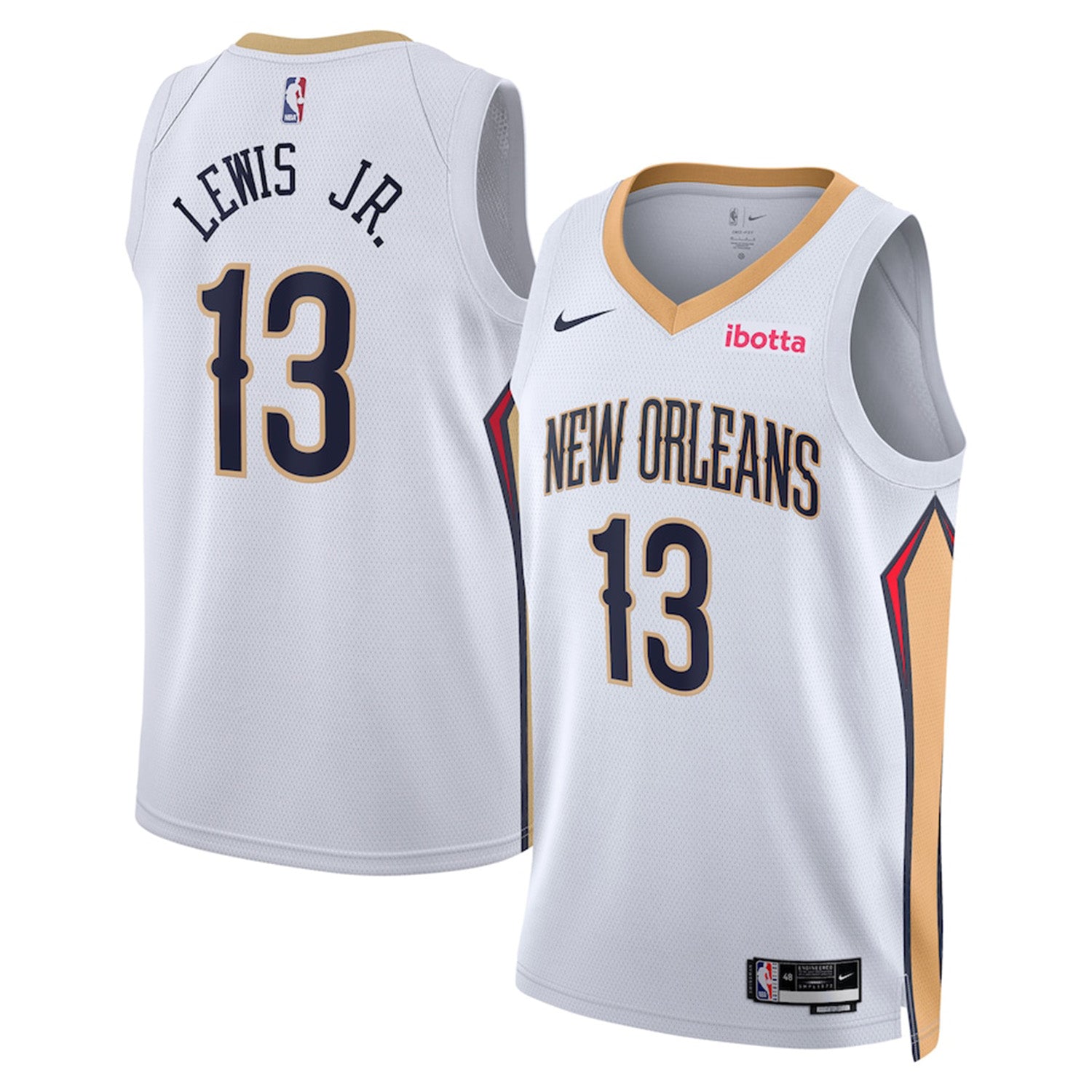 NBA Kira Lewis Jr New Orleans Pelicans 13 Jersey The Jersey King