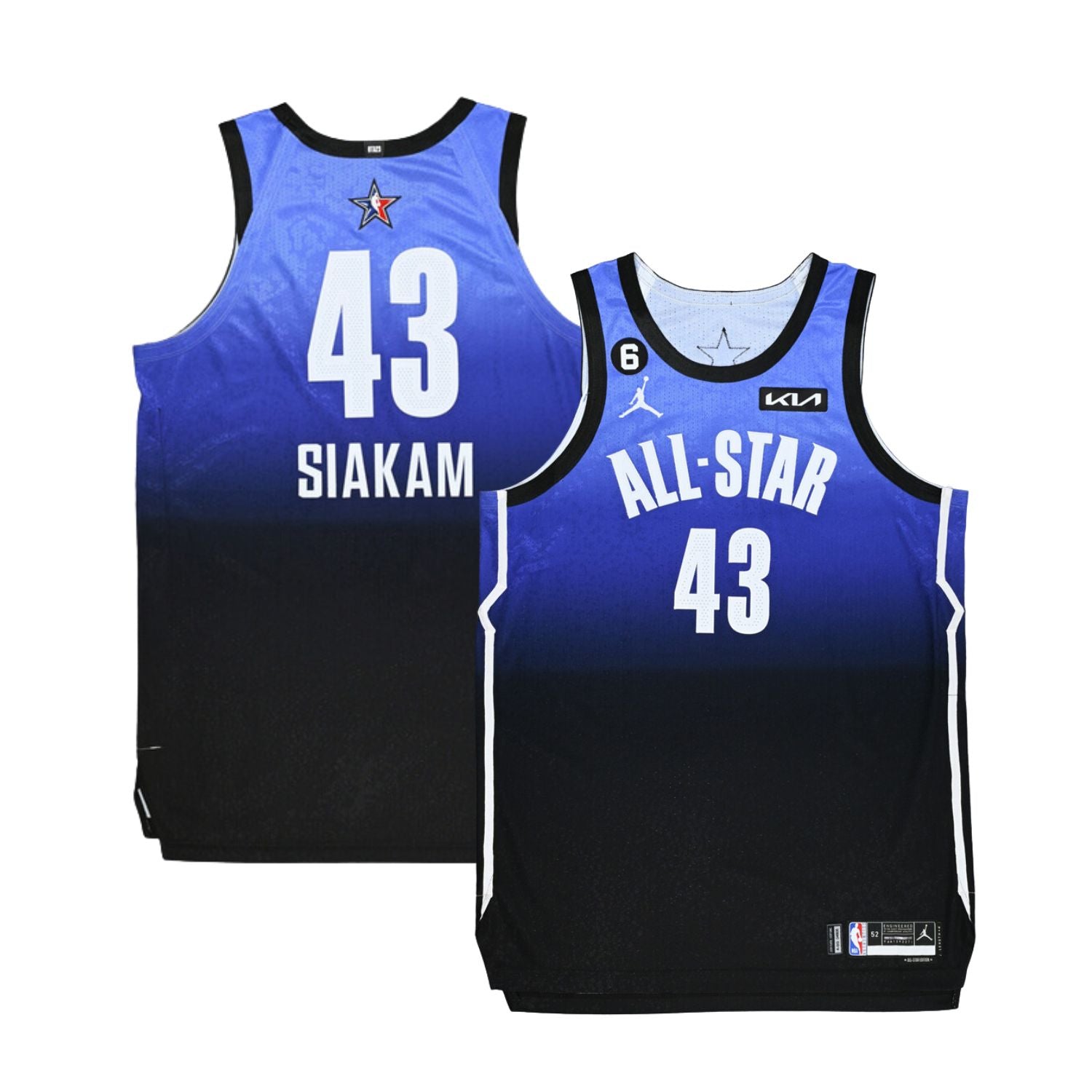 NBA Pascal Siakam All Star 43 Jersey The Jersey King