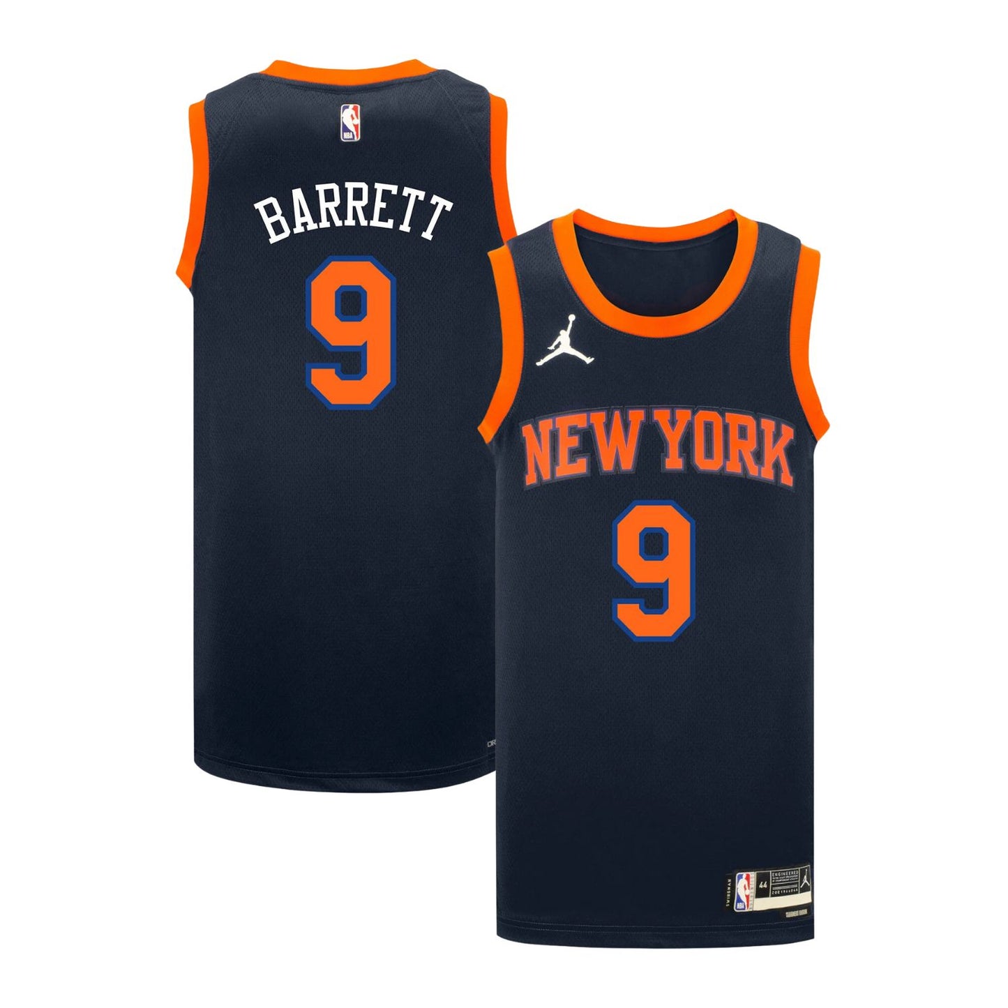 NBA RJ Barrett New York Knicks 9 Jersey