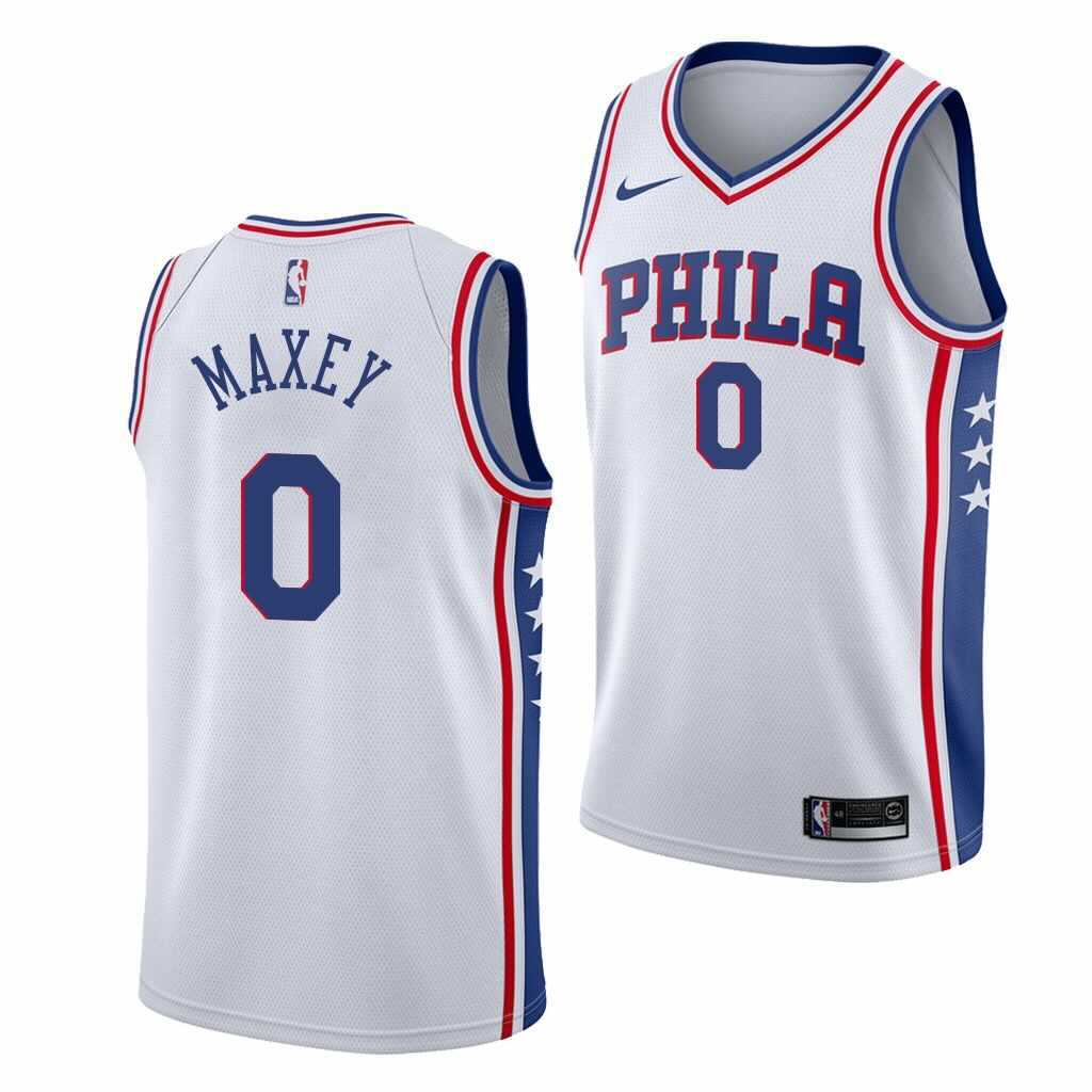 NBA Tyrese Maxey Philadelphia 76ers 0 Jersey