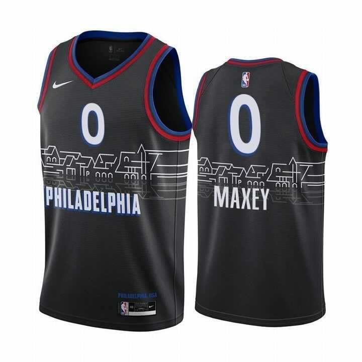 NBA Tyrese Maxey Philadelphia 76ers 0 Jersey