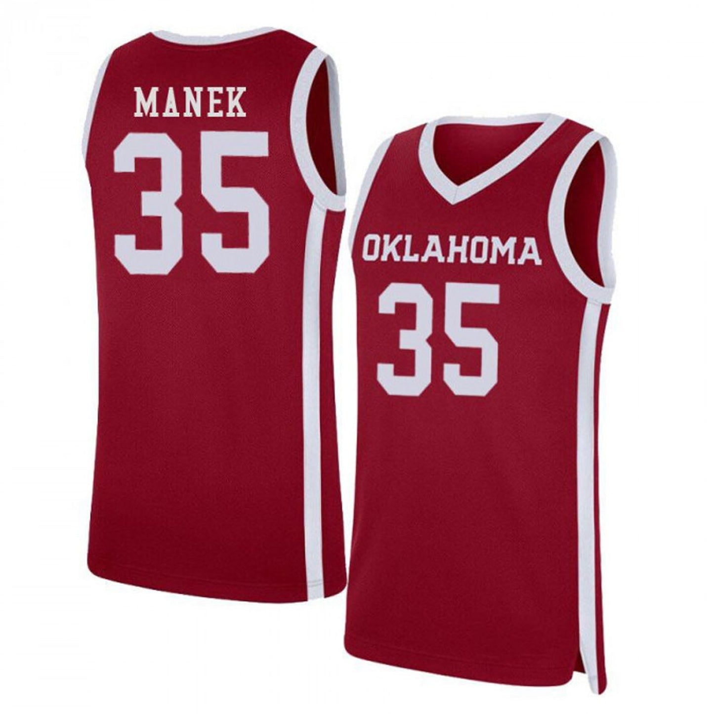 NCAAB Brady Manek Oklahoma Sooners 35 Jersey