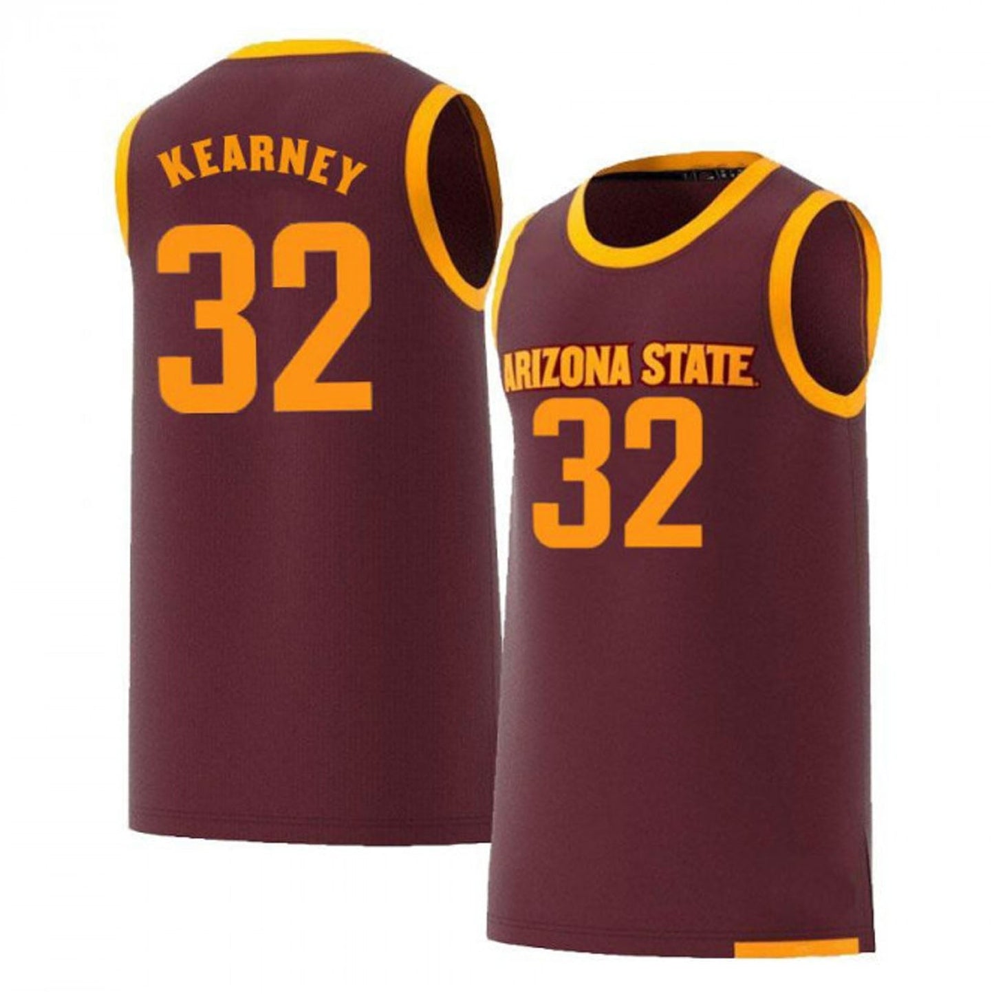 NCAAB Brandan Kearney Arizona State Sun Devils 32 Jersey