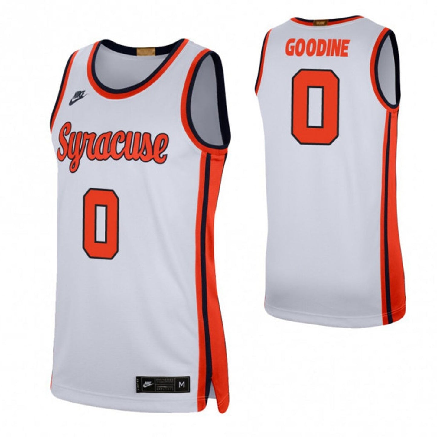 NCAAB Brycen Goodine Syracuse Orange 0 Jersey