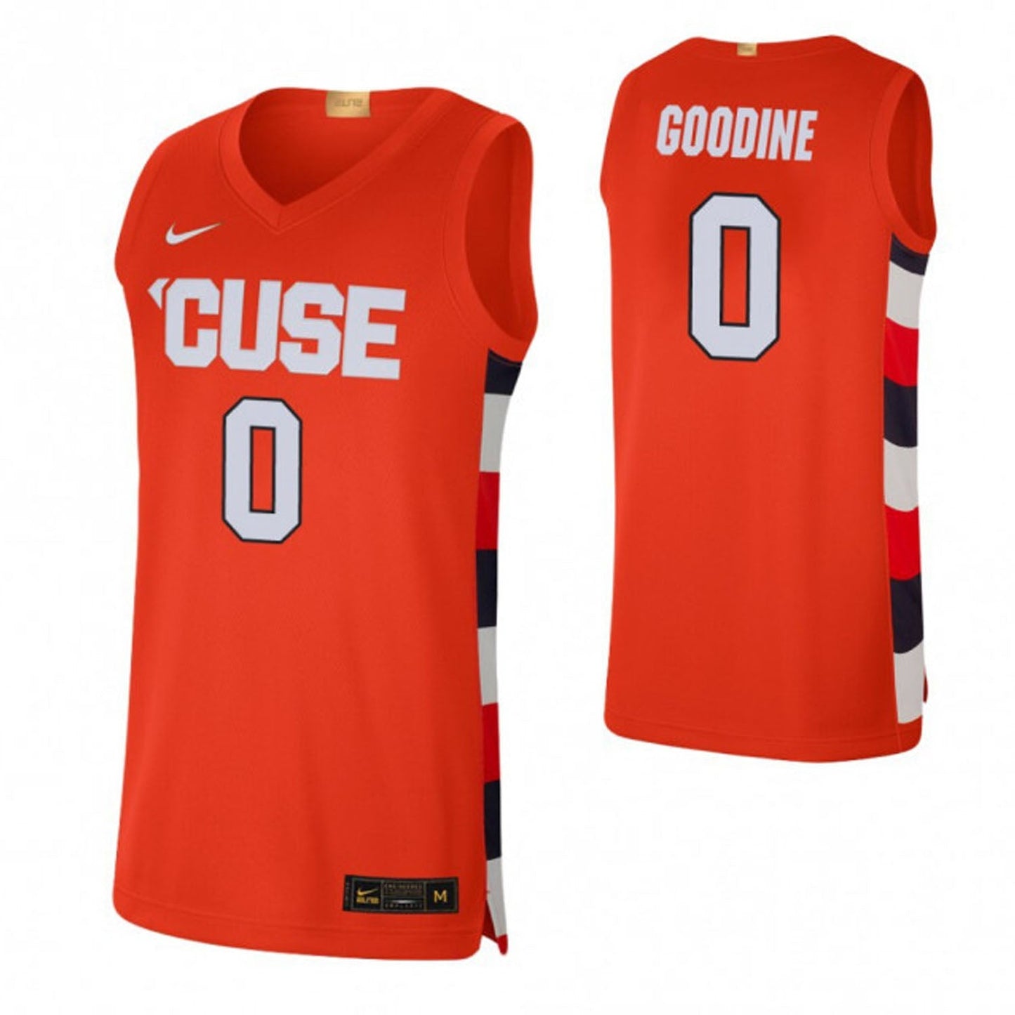 NCAAB Brycen Goodine Syracuse Orange 0 Jersey