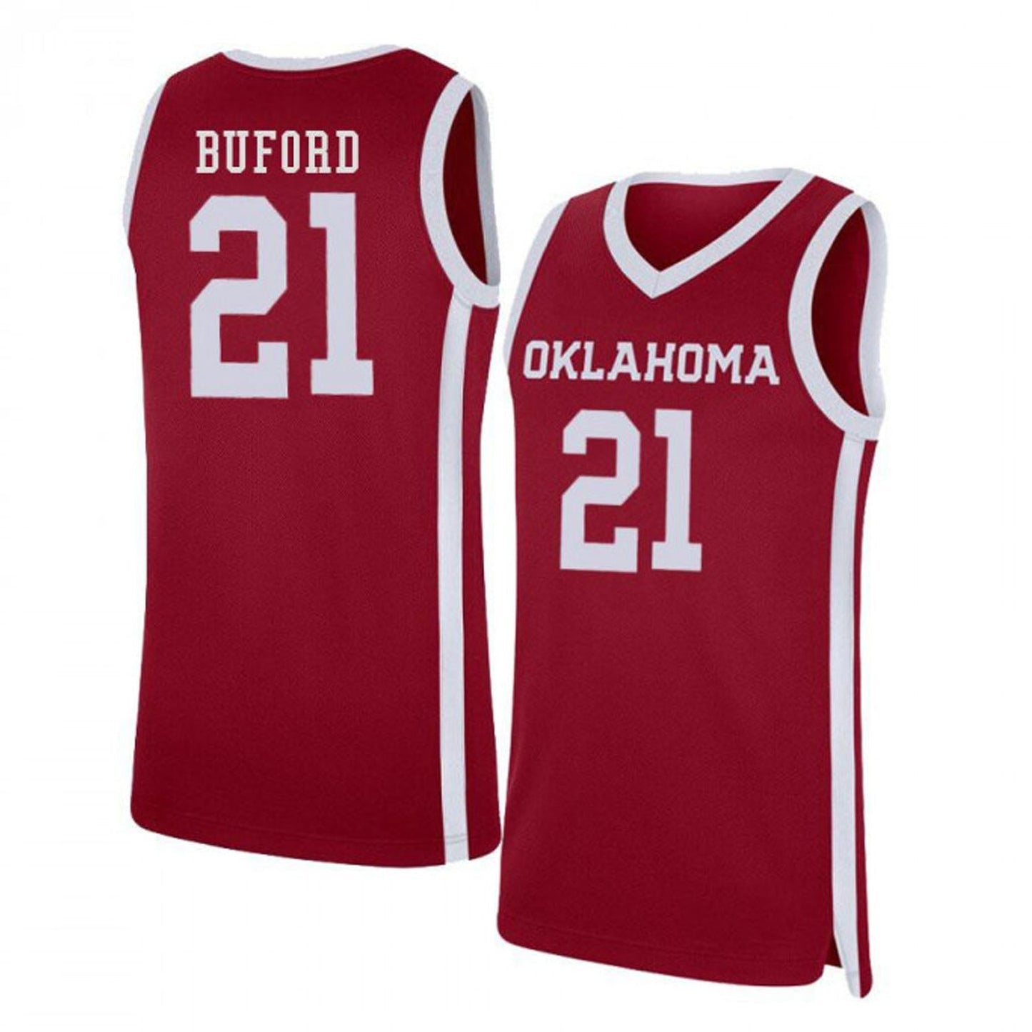 NCAAB Dante Buford Oklahoma Sooners 21 Jersey