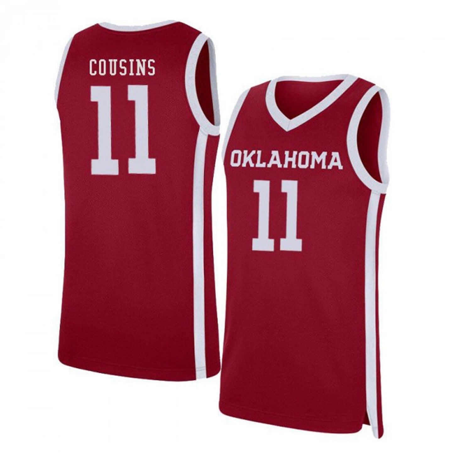 NCAAB Isaiah Cousins Oklahoma Sooners 11 Jersey