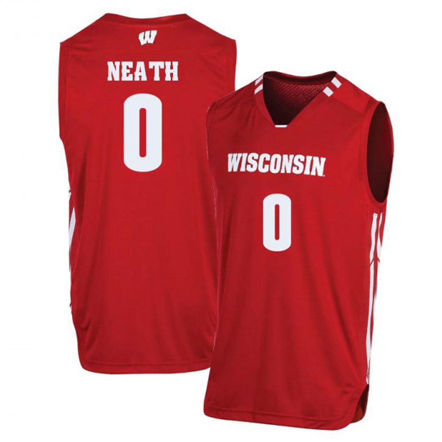 NCAAB Jahcobi Neath Wisconsin Badgers 0 Jersey