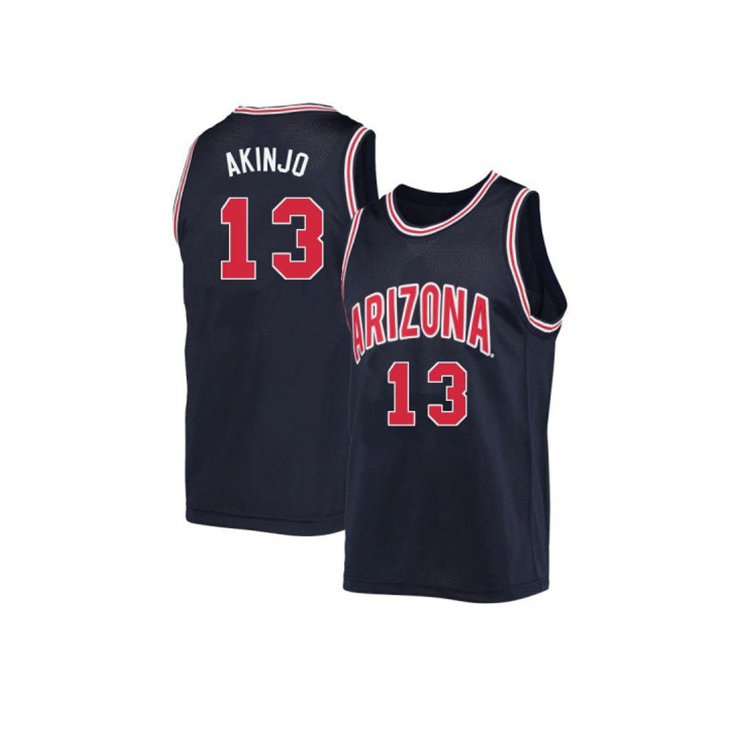 NCAAB James Akinjo Arizona Wildcats 13 Jersey