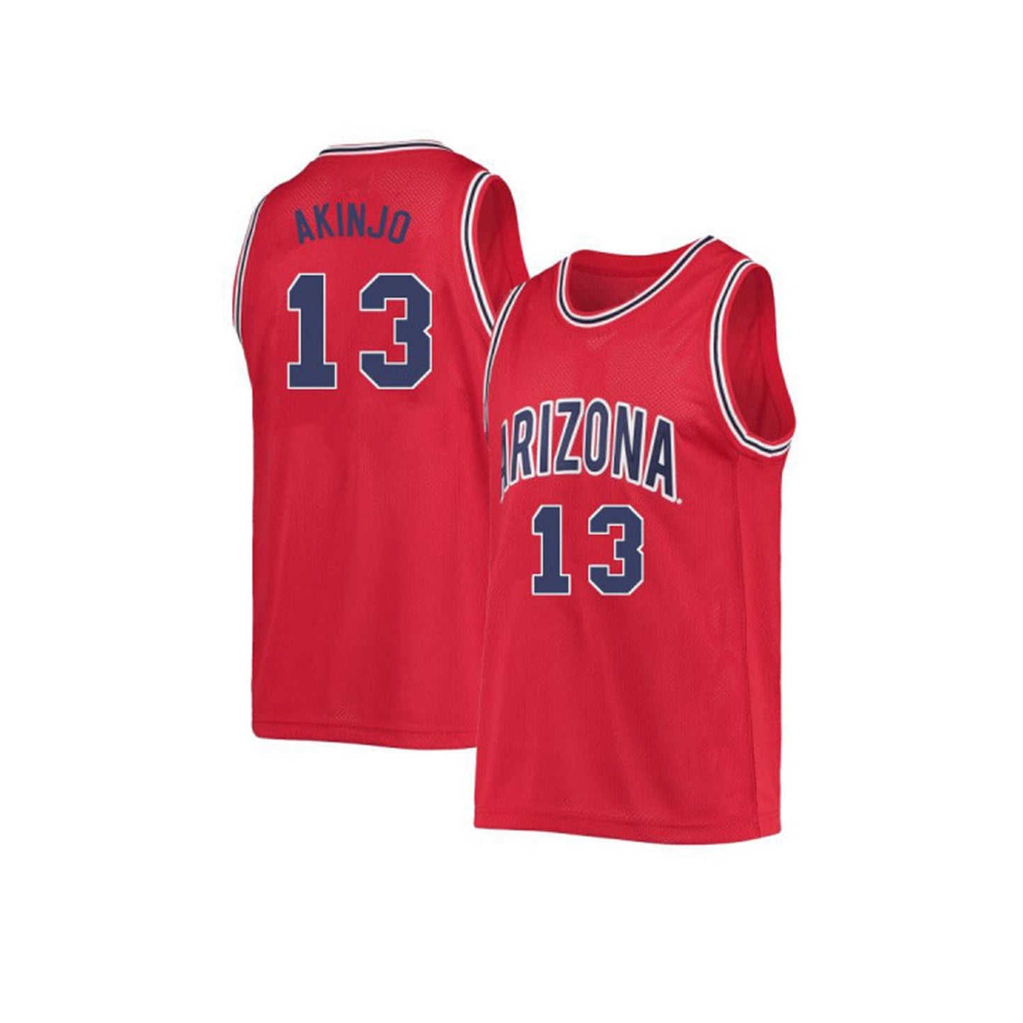 NCAAB James Akinjo Arizona Wildcats 13 Jersey