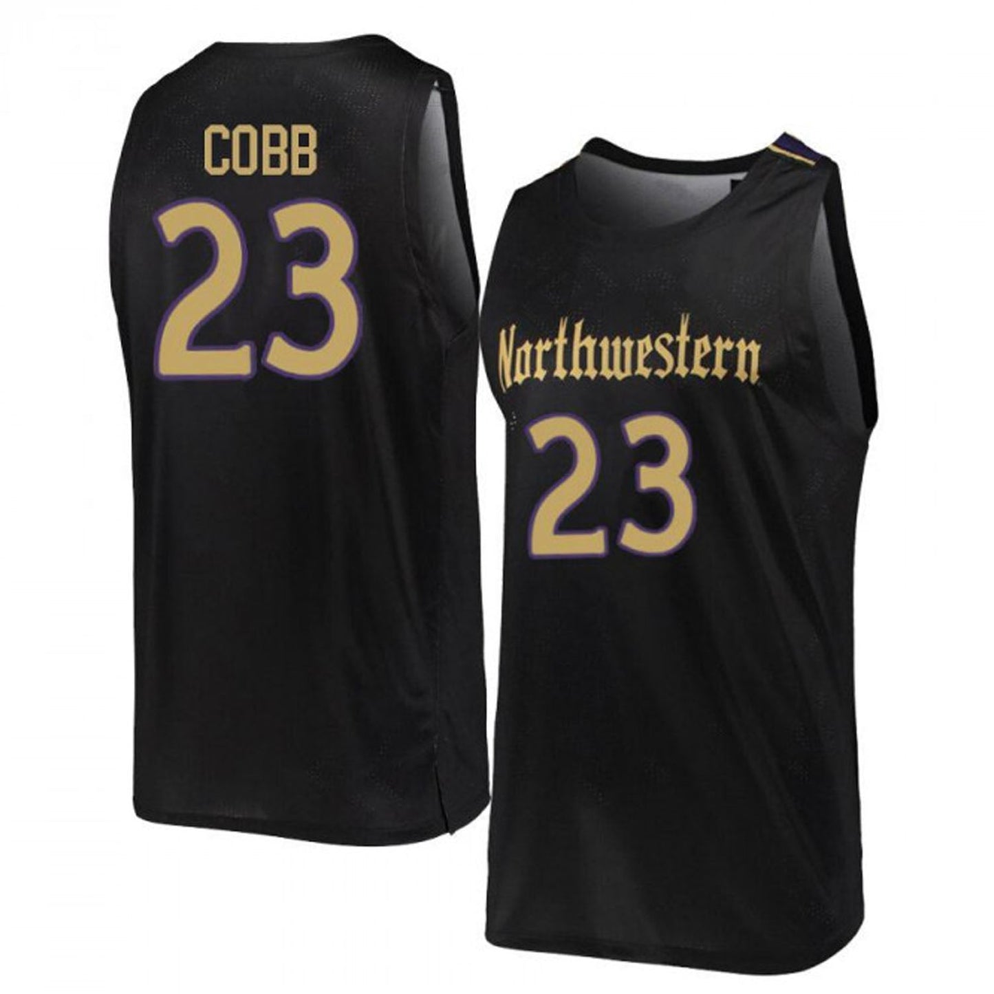 NCAAB JerShon Cobb Northwestern Wildcats 23 Jersey