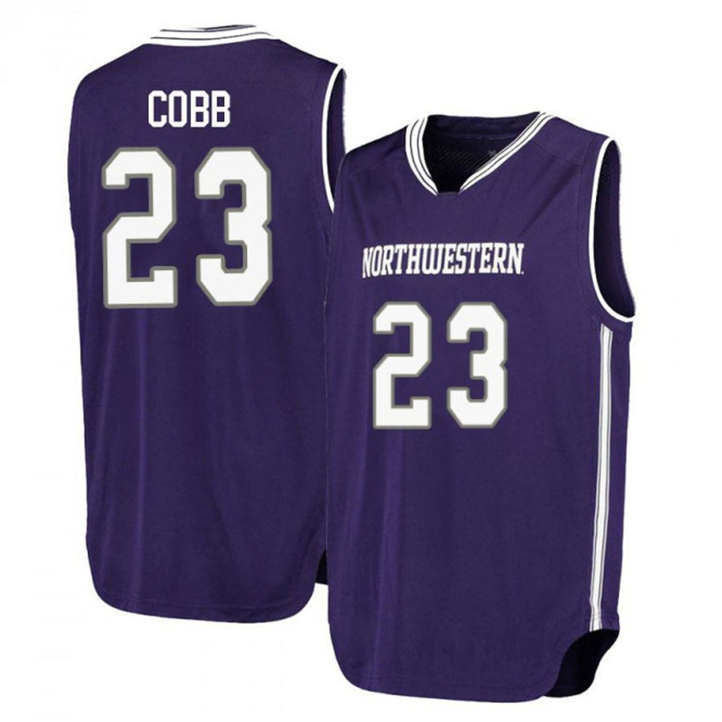 NCAAB JerShon Cobb Northwestern Wildcats 23 Jersey