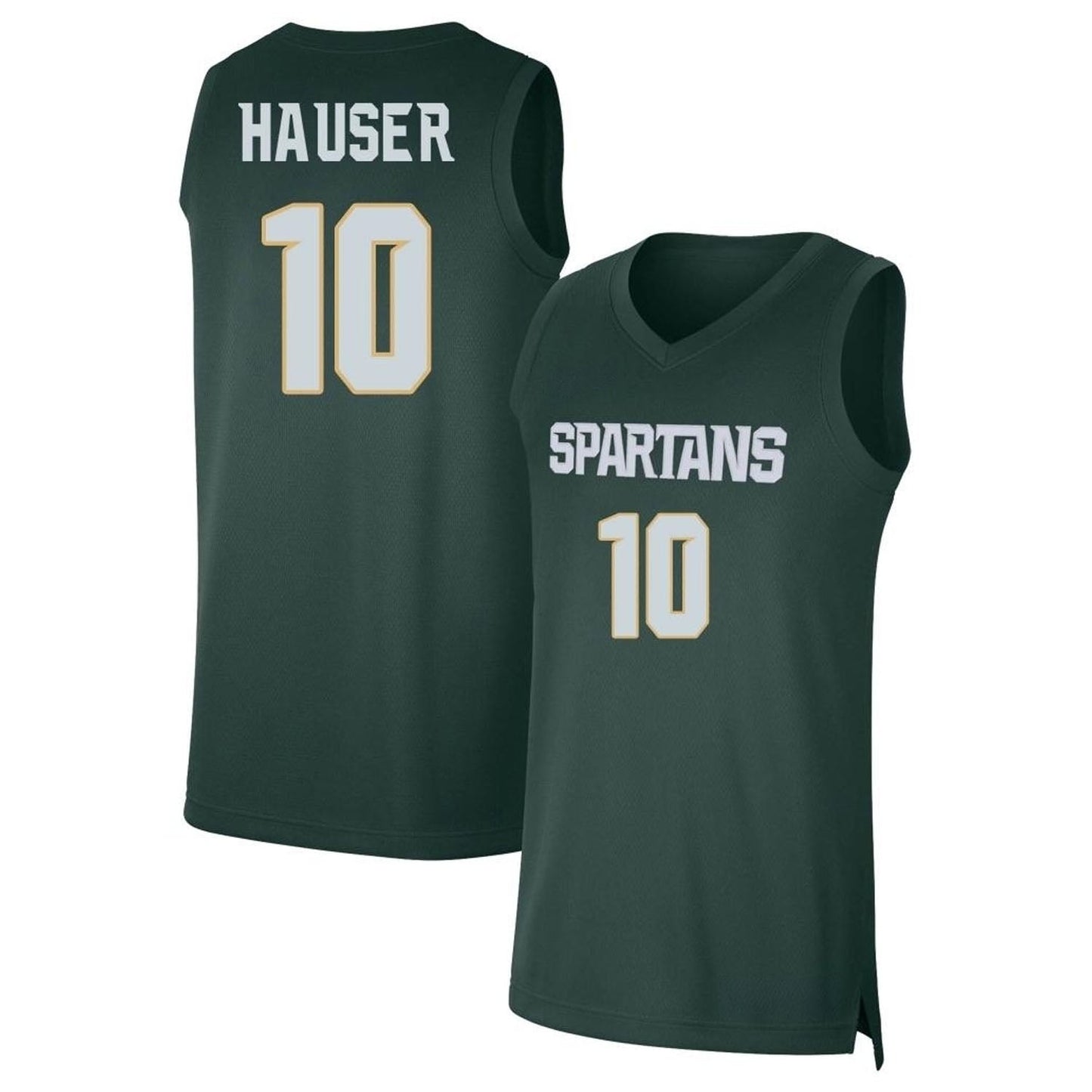 NCAAB Joey Hauser Michigan State Spartans 10 Jersey