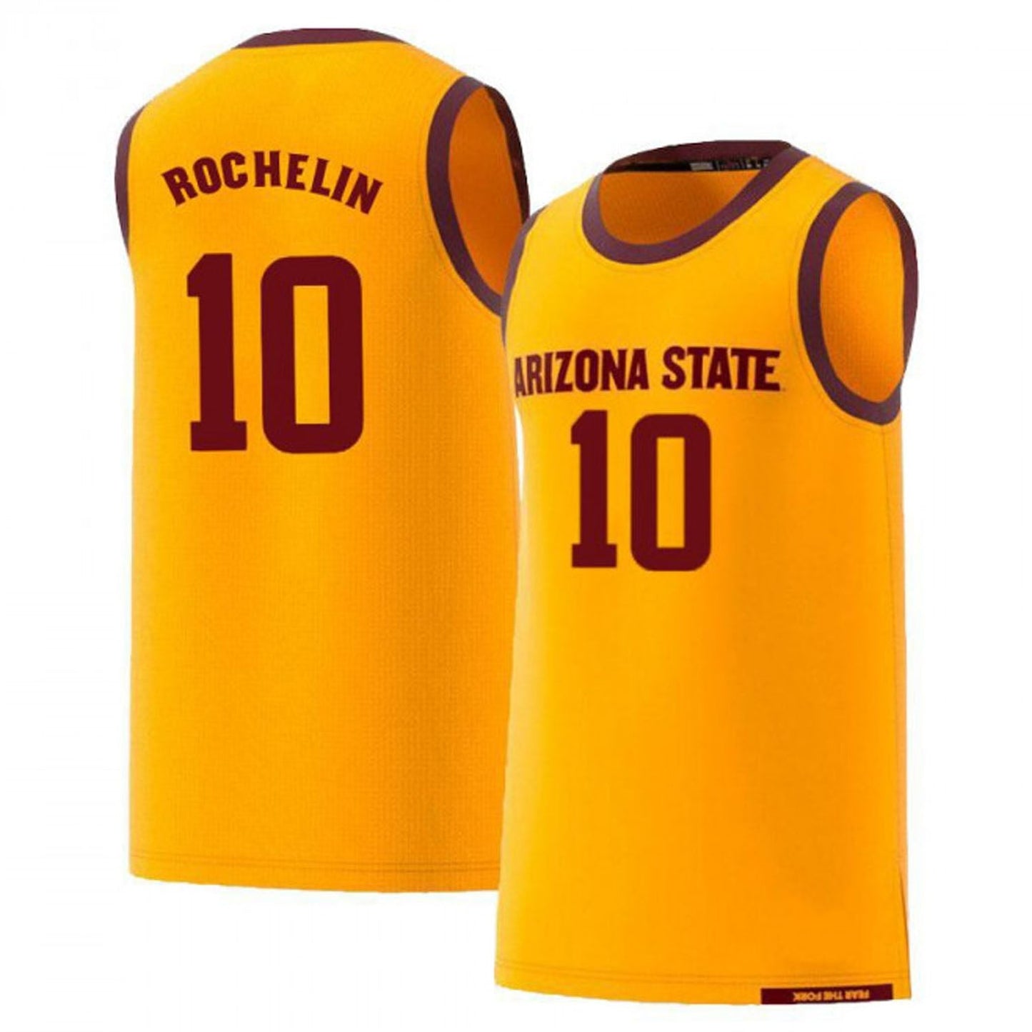 NCAAB Justin Rochelin Arizona State Sun Devils 10 Jersey