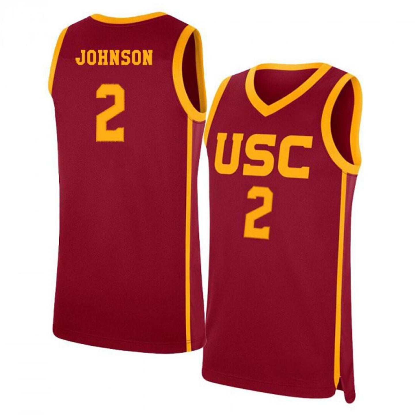 NCAAB Kobe Johnson USC Trojans 2 Jersey