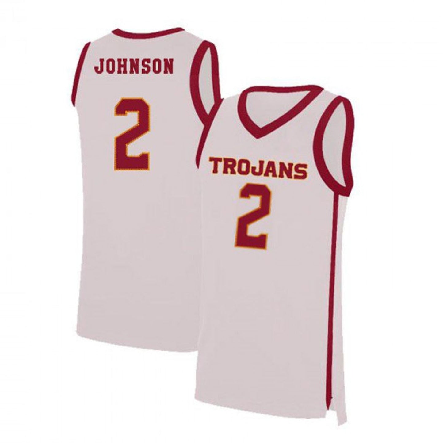 NCAAB Kobe Johnson USC Trojans 2 Jersey