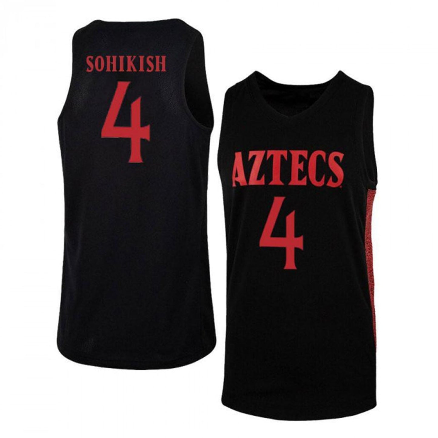 NCAAB Michael Sohikish San Diego State Aztecs 4 Jersey
