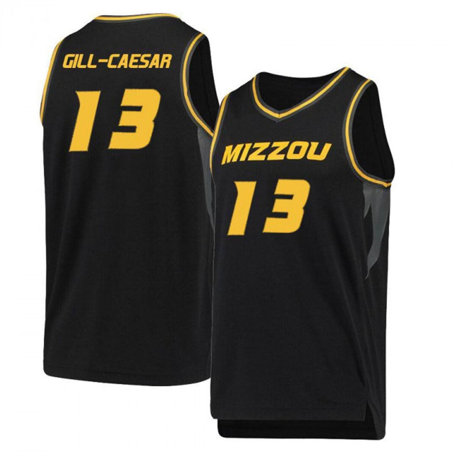 NCAAB Montaque Gill Missouri Tigers 13 Jersey