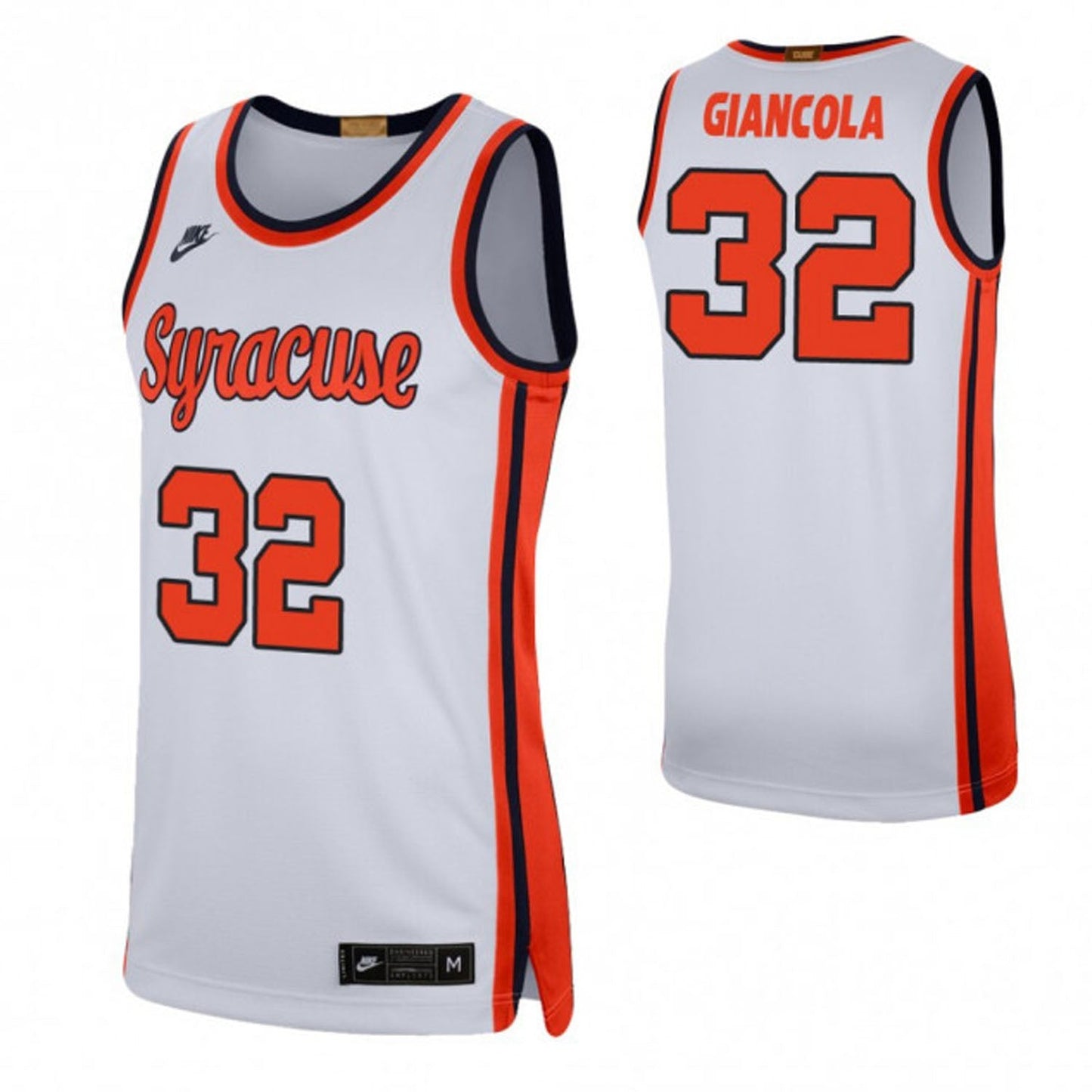 NCAAB Nick Giancola Syracuse Orange 32 Jersey
