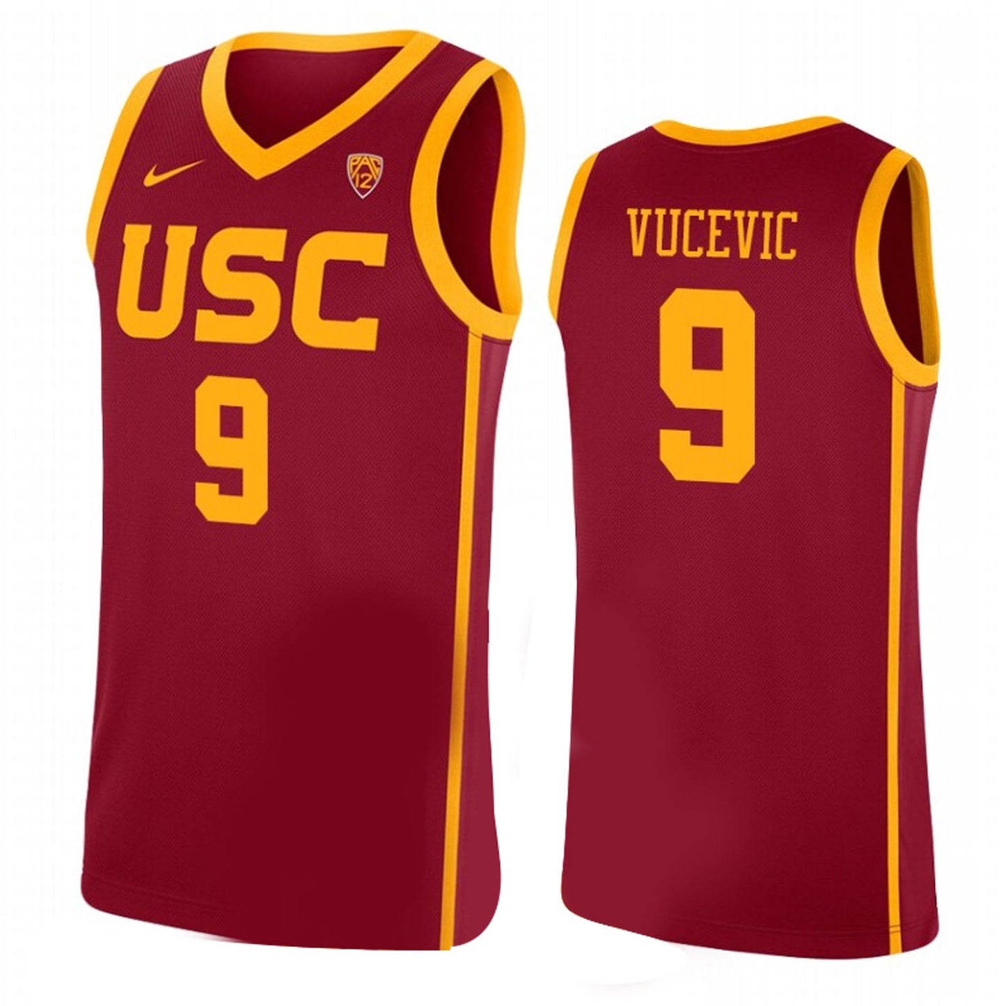 NCAAB Nikola Vucevic USC Trojans 9 Jersey