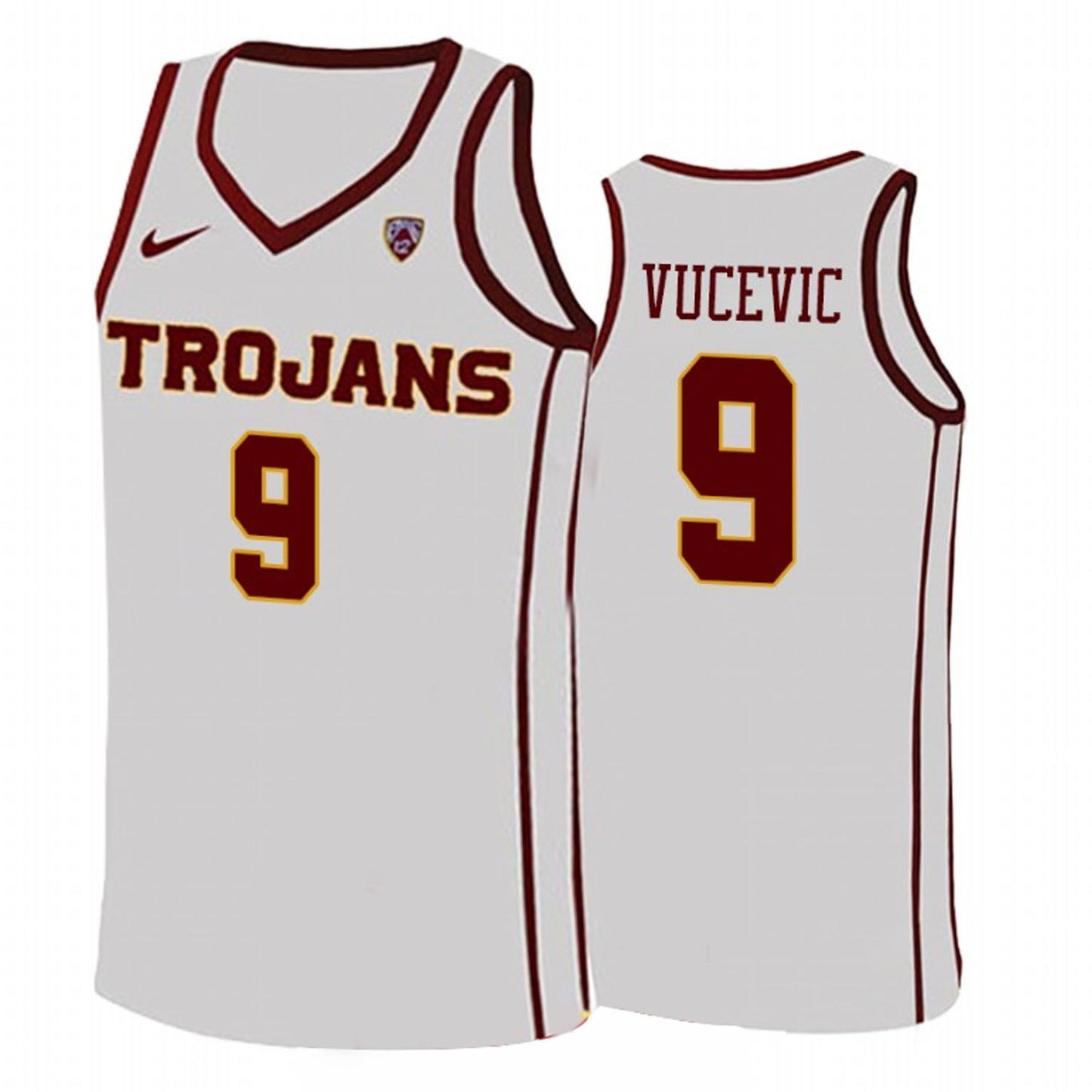 NCAAB Nikola Vucevic USC Trojans 9 Jersey