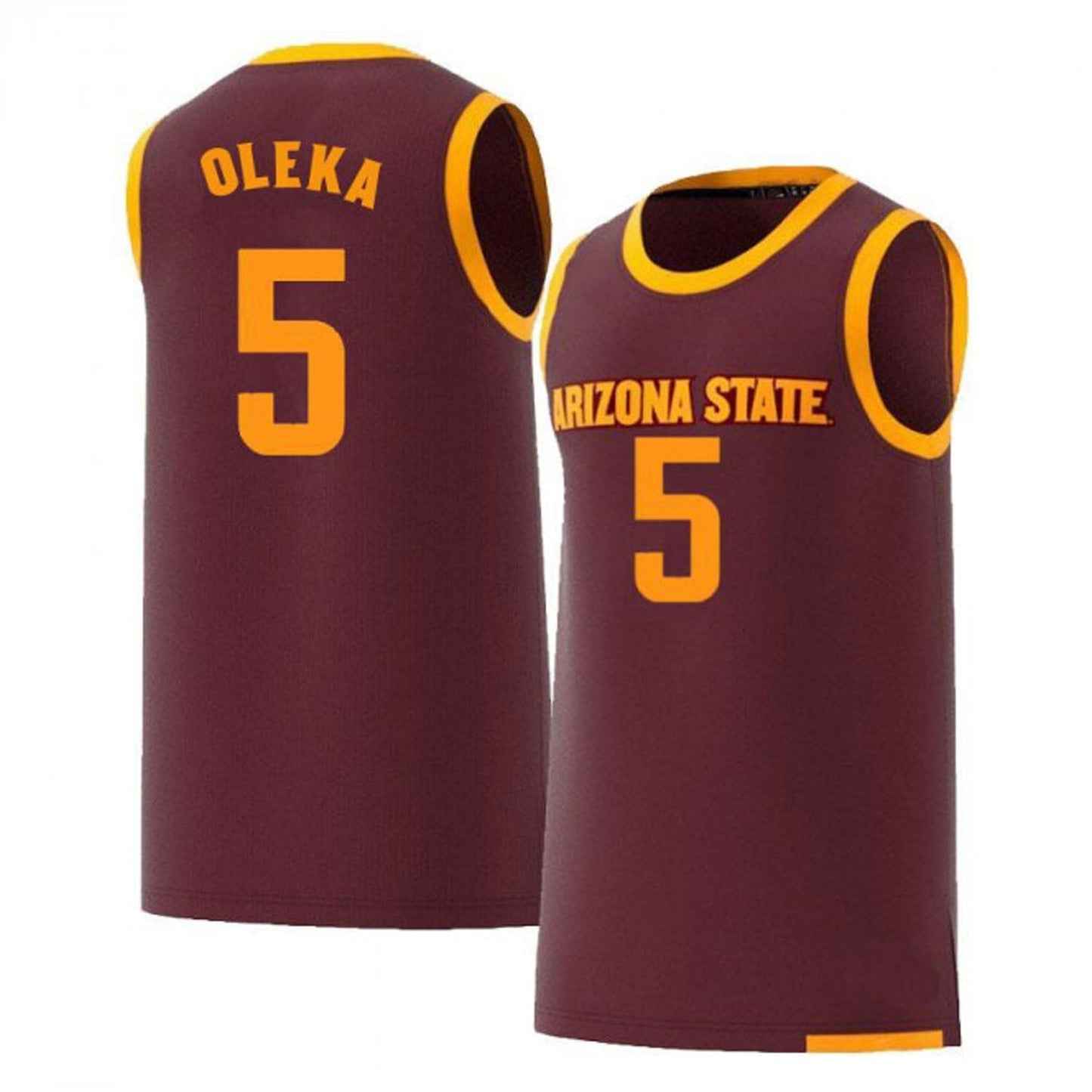 NCAAB Obinna Oleka Arizona State Sun Devils 5 Jersey