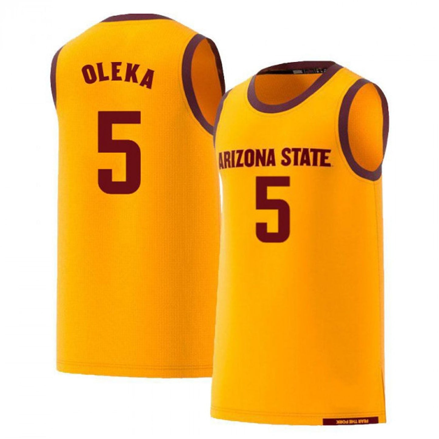 NCAAB Obinna Oleka Arizona State Sun Devils 5 Jersey