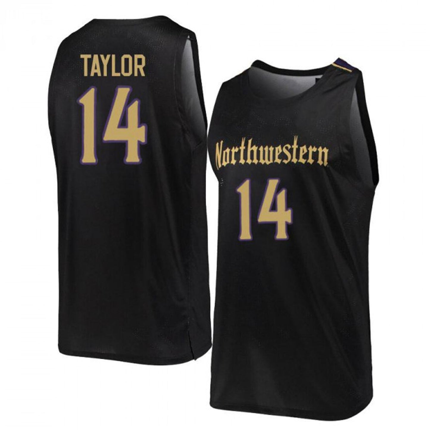 NCAAB Ryan Taylor Northwestern Wildcats 14 Jersey