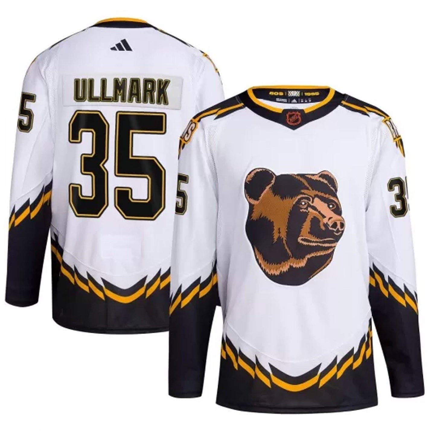 NHL Linus Ullmark Boston Bruins 35 Jersey