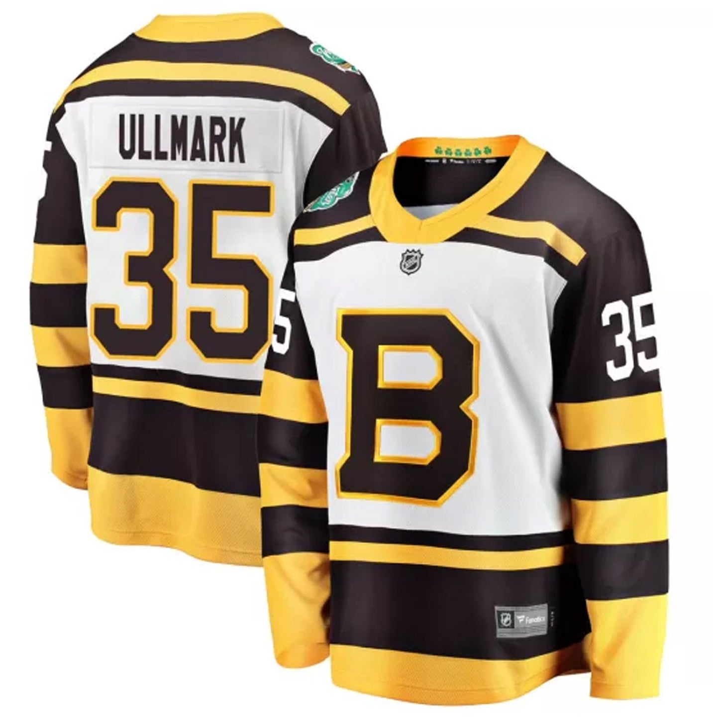 NHL Linus Ullmark Boston Bruins 35 Jersey