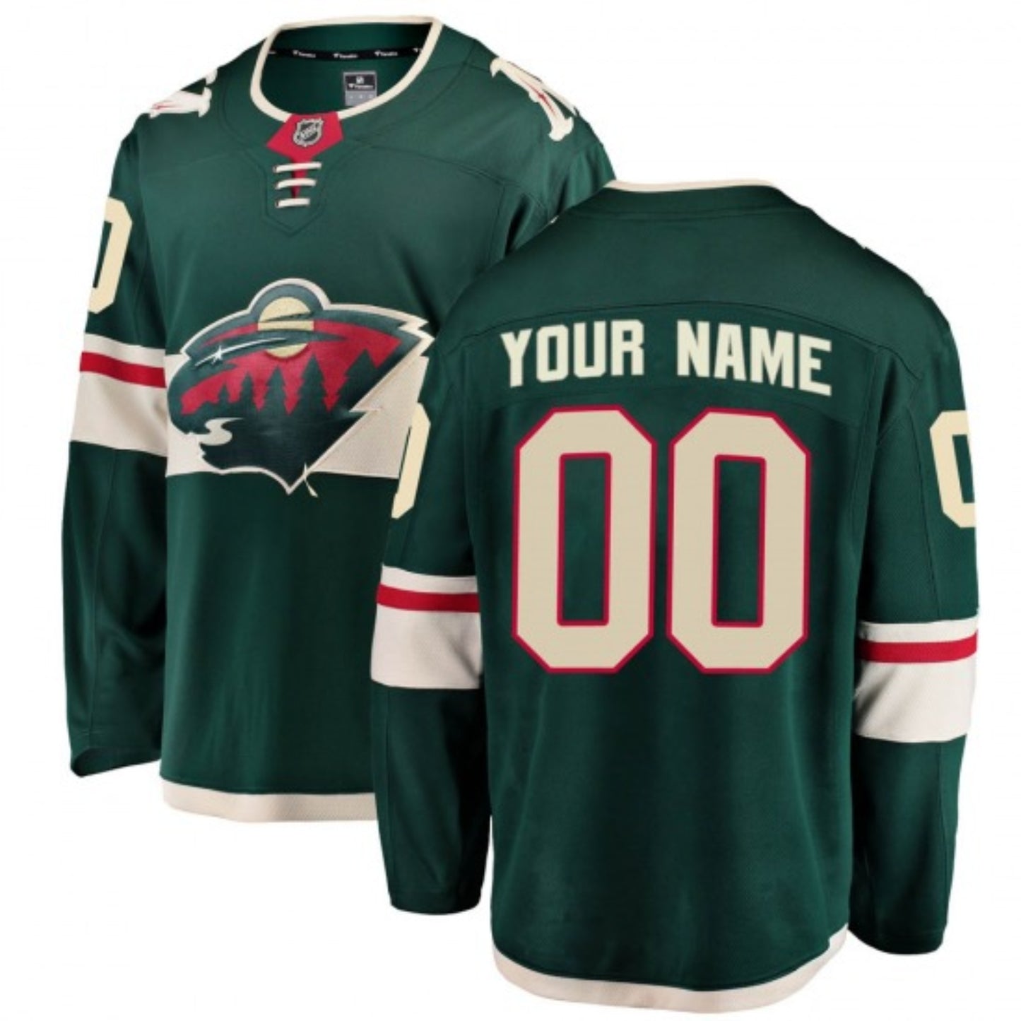 NHL Minnesota Wild Custom Jersey