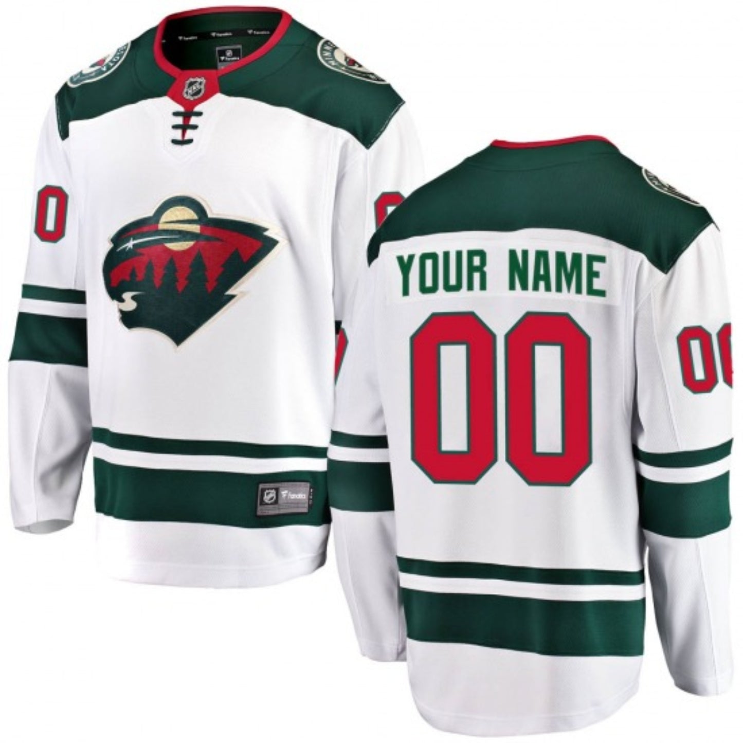NHL Minnesota Wild Custom Jersey