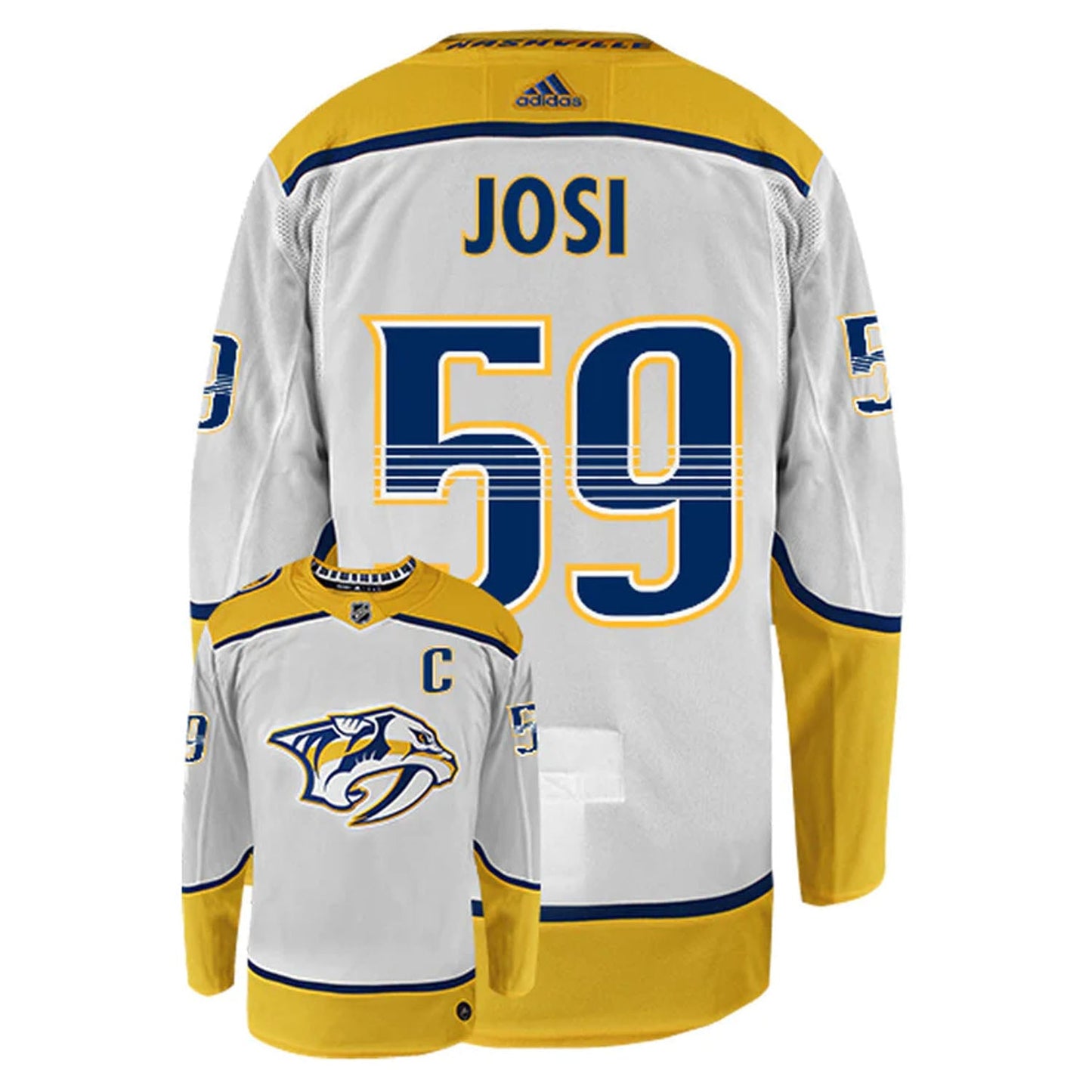 NHL Roman Josi Nashville Predators 59 Jersey
