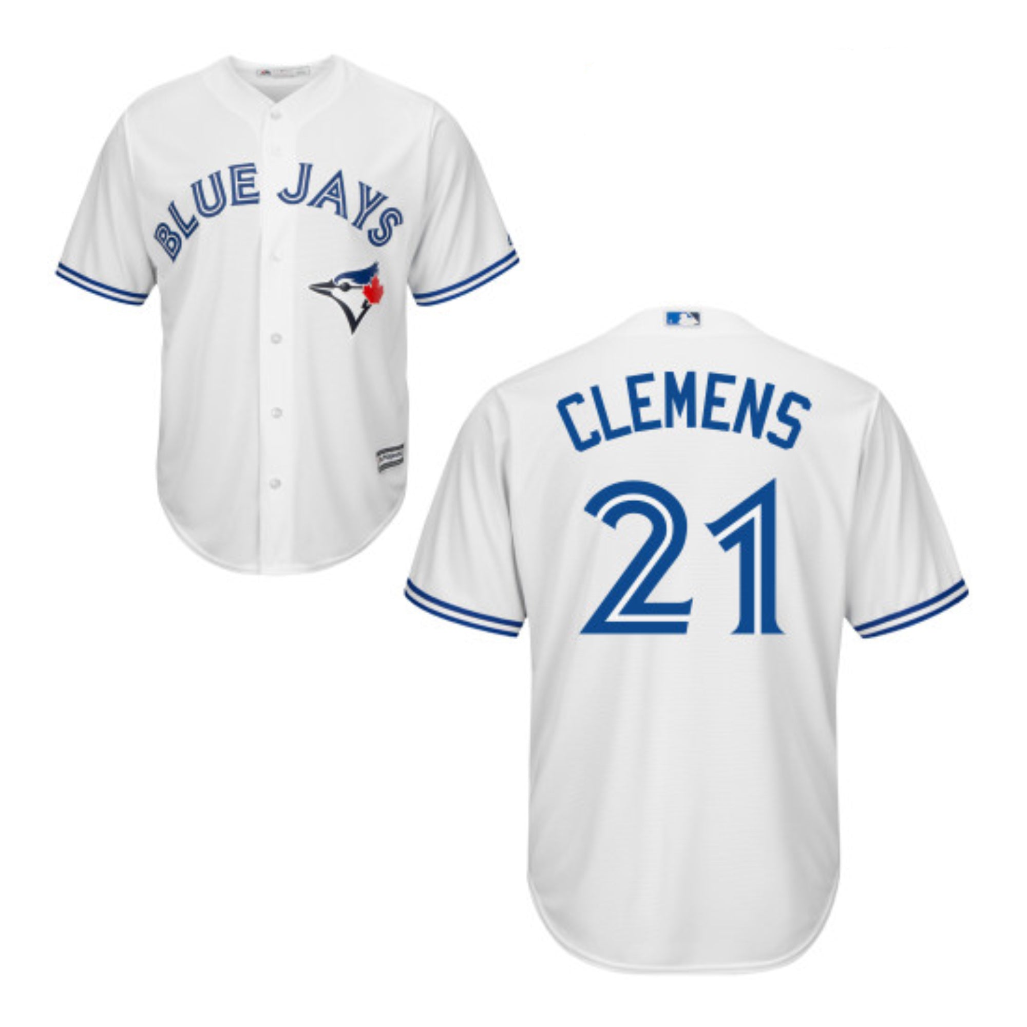 Roger clemens blue cheap jays jersey