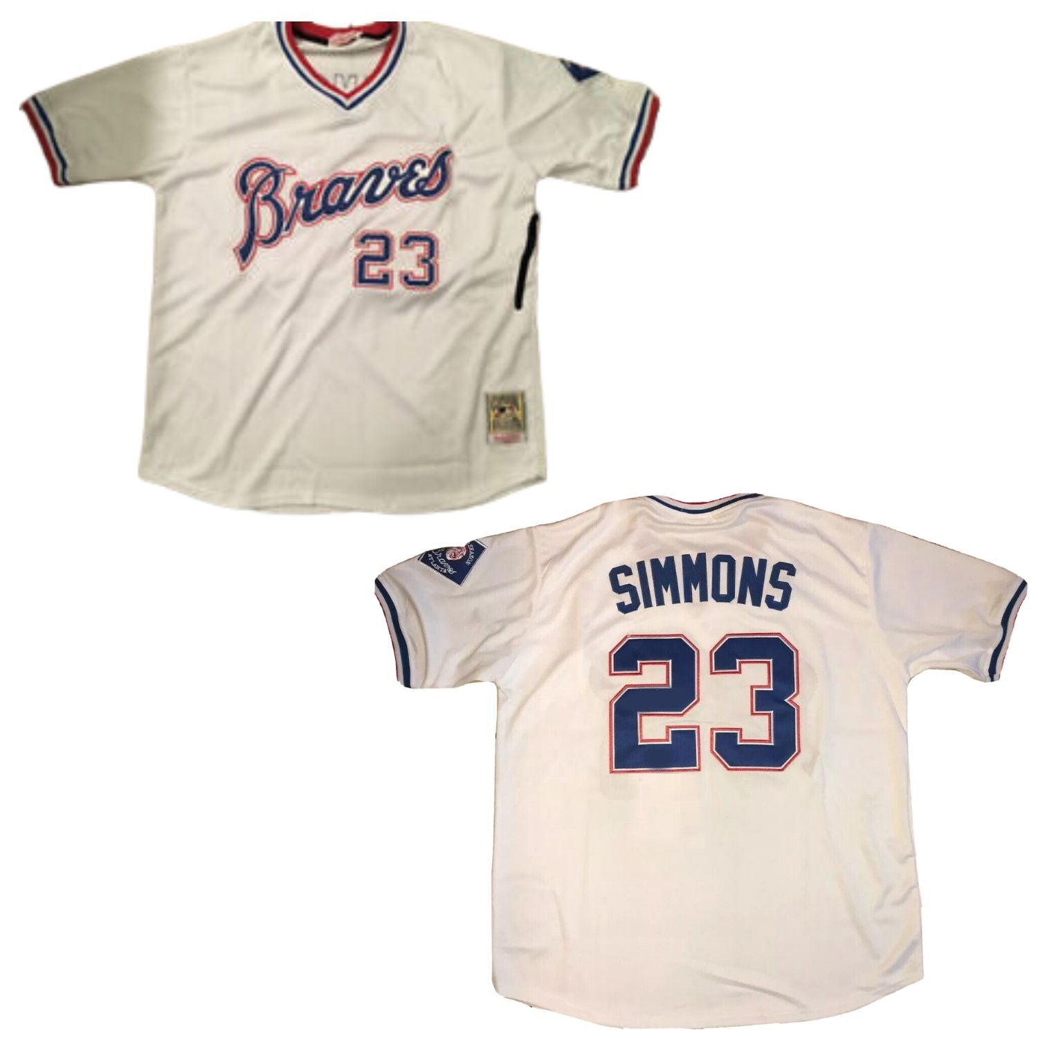 MLB Ted Simmons Atlanta Braves 23 Jersey The Jersey King